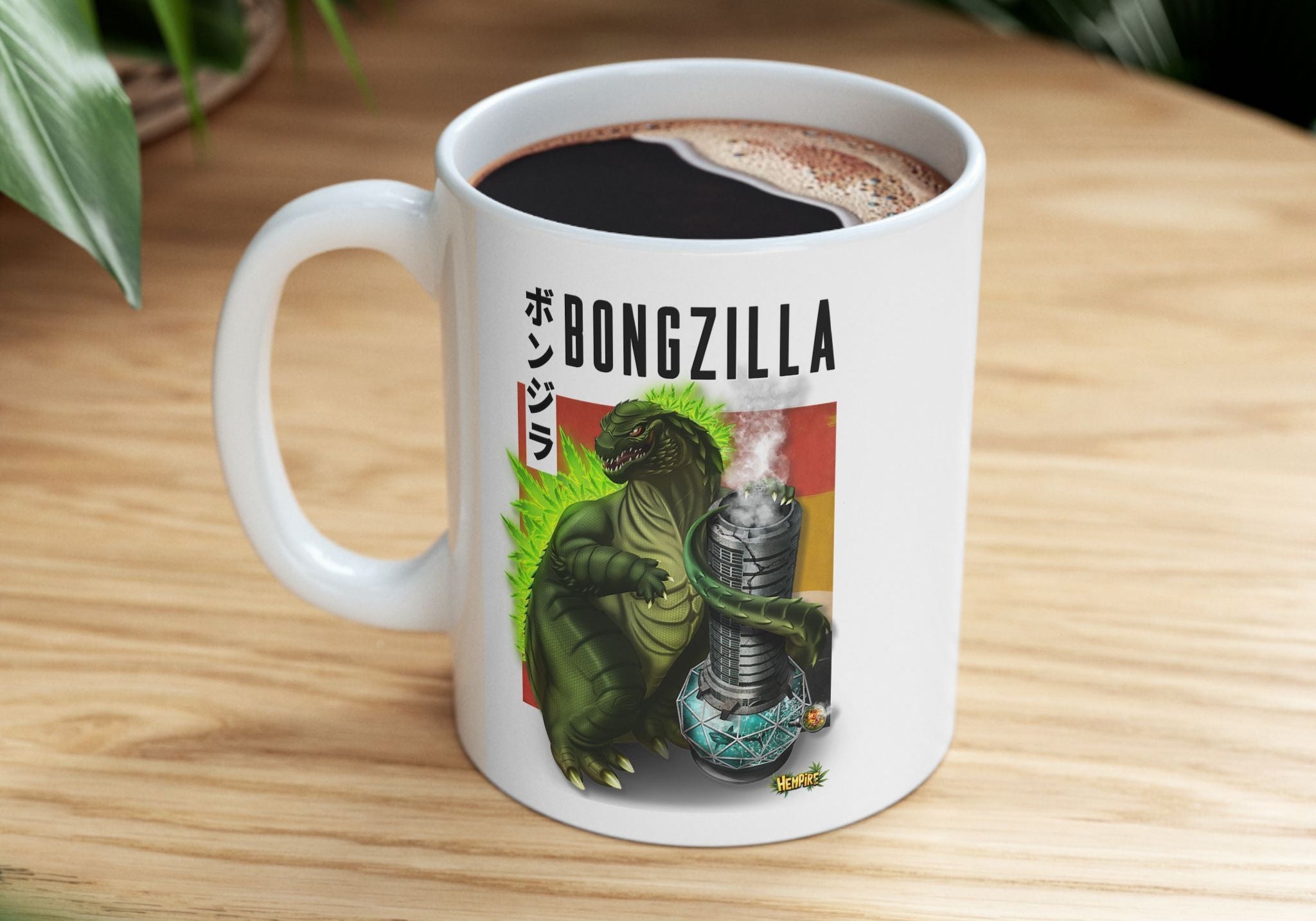 Copy of "Bongzilla" Ceramic Mug - High Roller Games Inc
