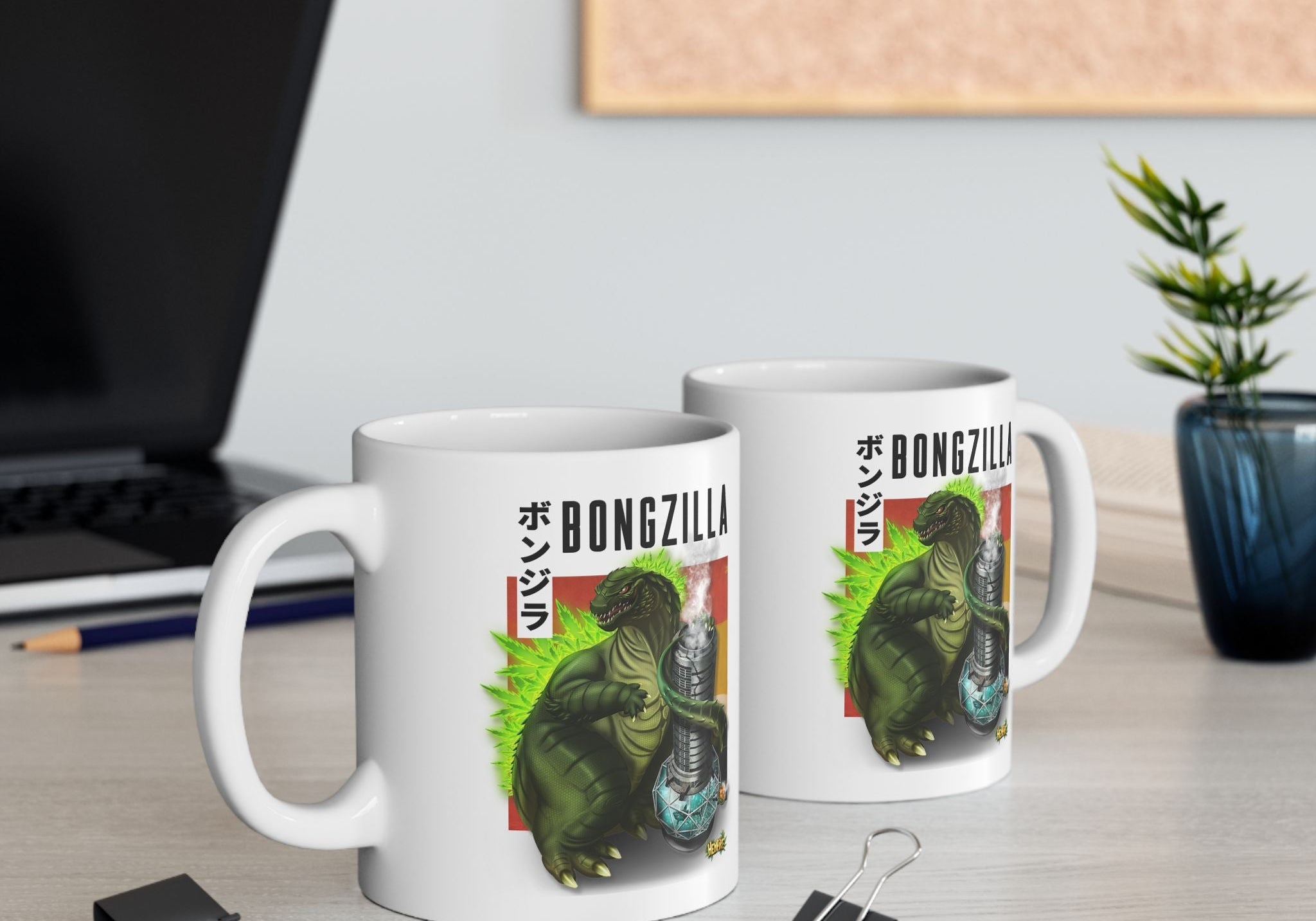Copy of "Bongzilla" Ceramic Mug - High Roller Games Inc