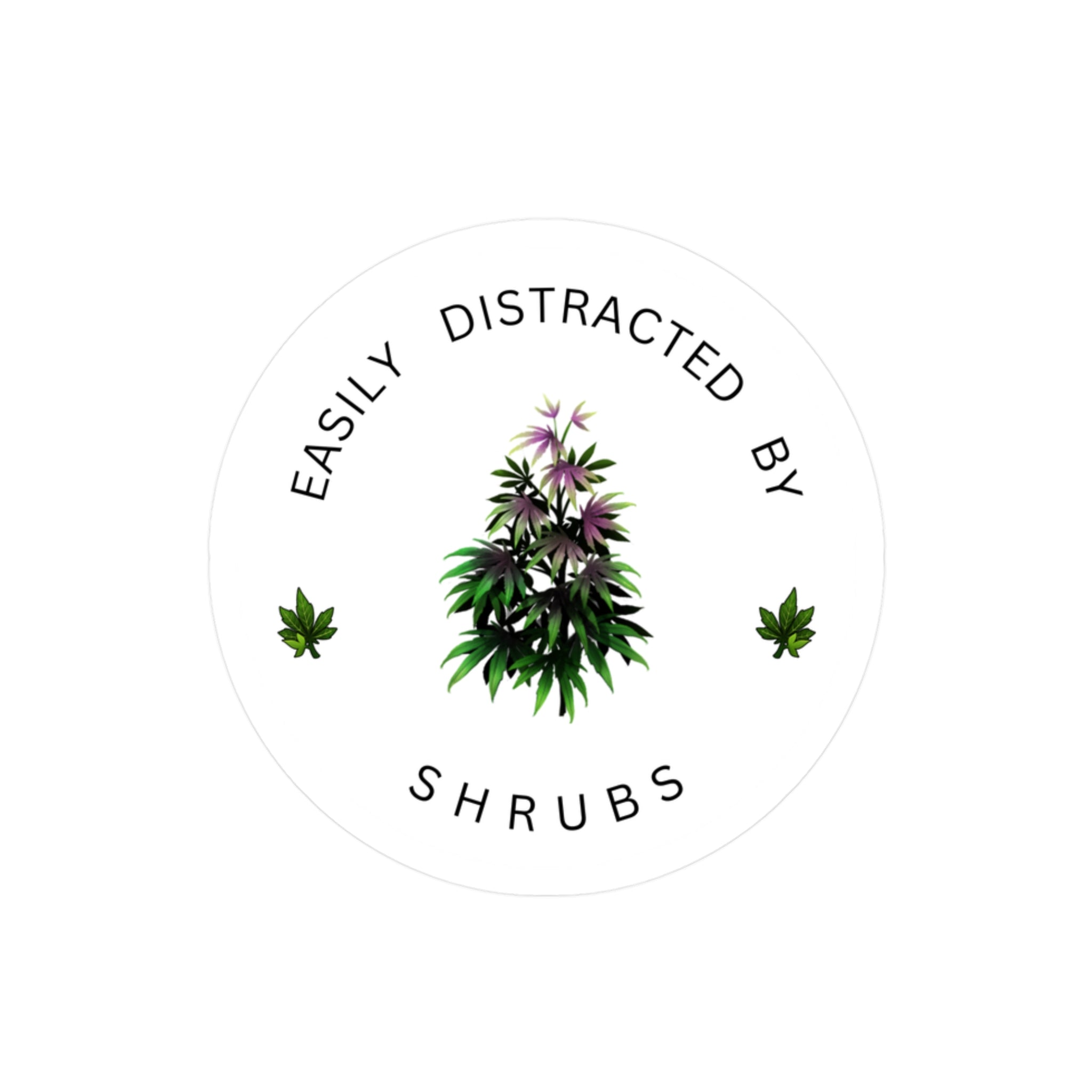 “Easily Distracted” Sticker - High Roller Games Inc