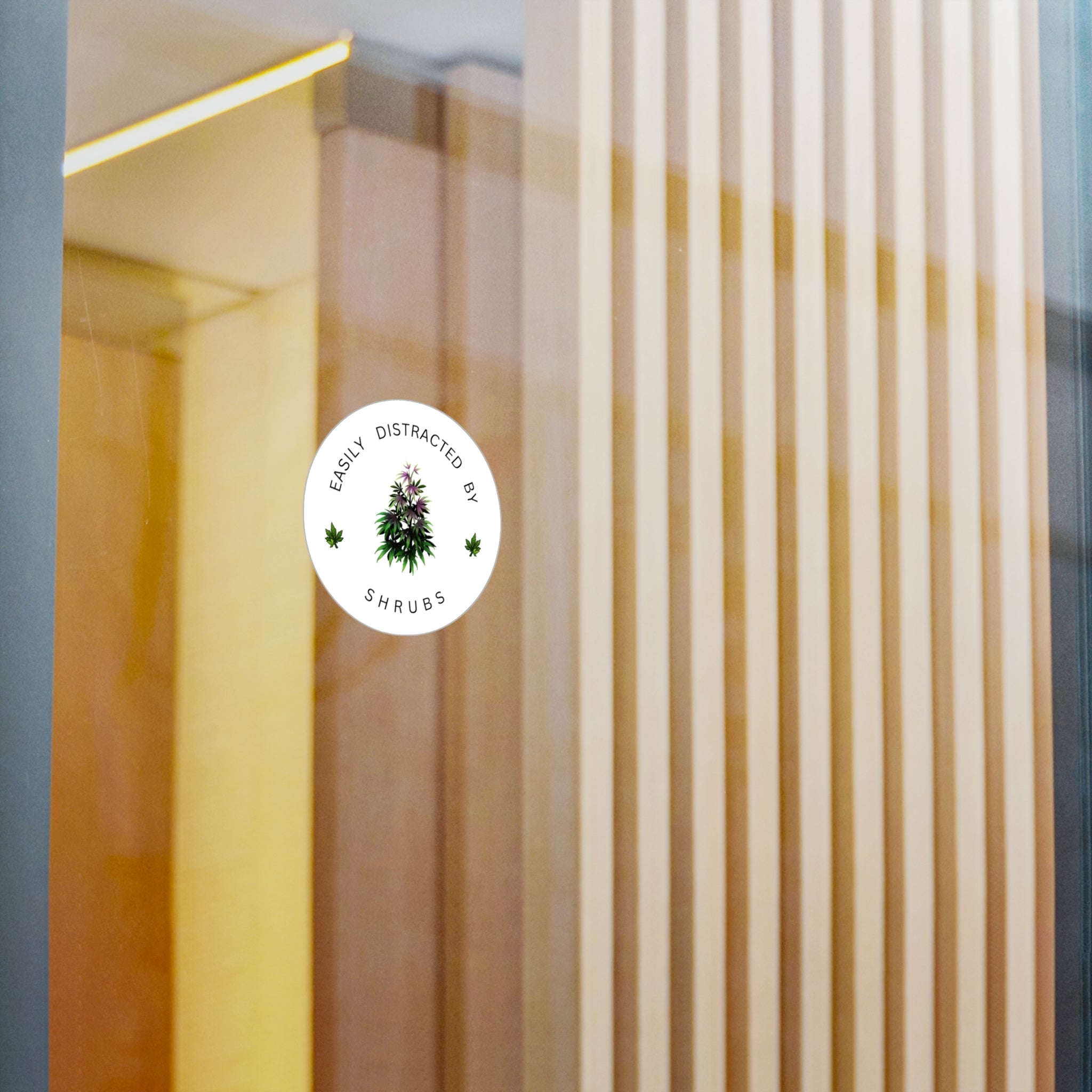 “Easily Distracted” Sticker - High Roller Games Inc