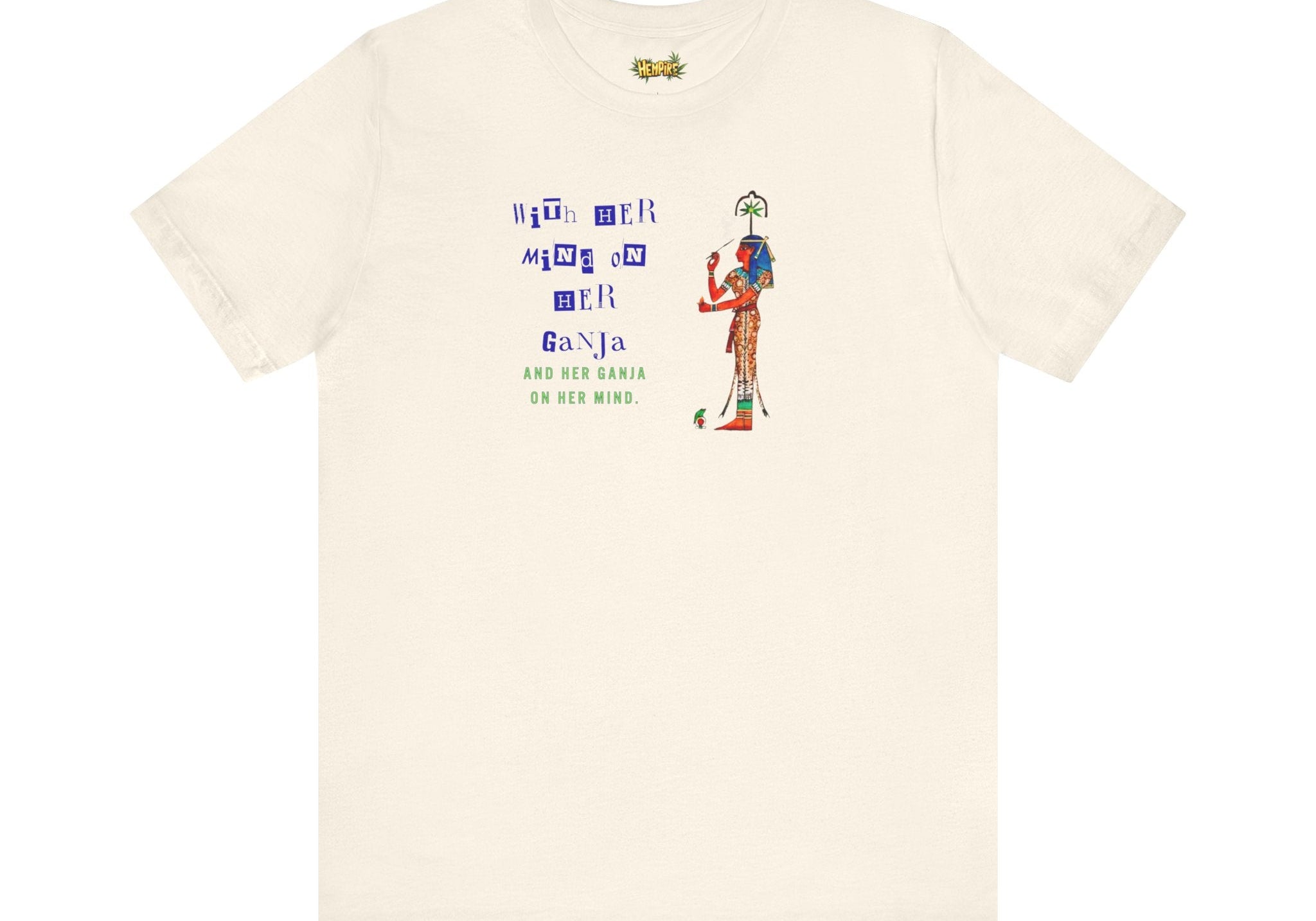 "Egypt Ganja" Short Sleeve Tee - High Roller Games Inc