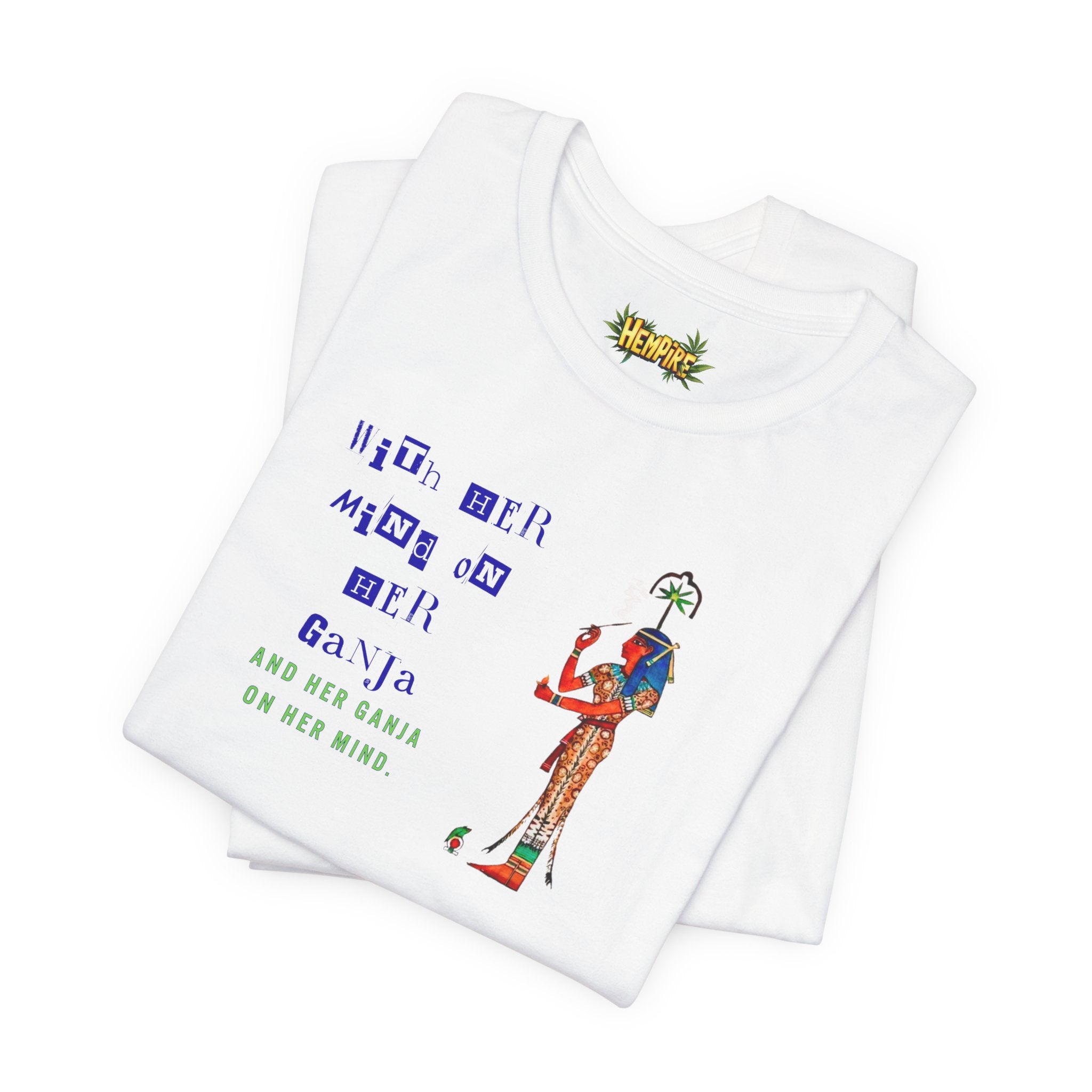 "Egypt Ganja" Short Sleeve Tee - High Roller Games Inc