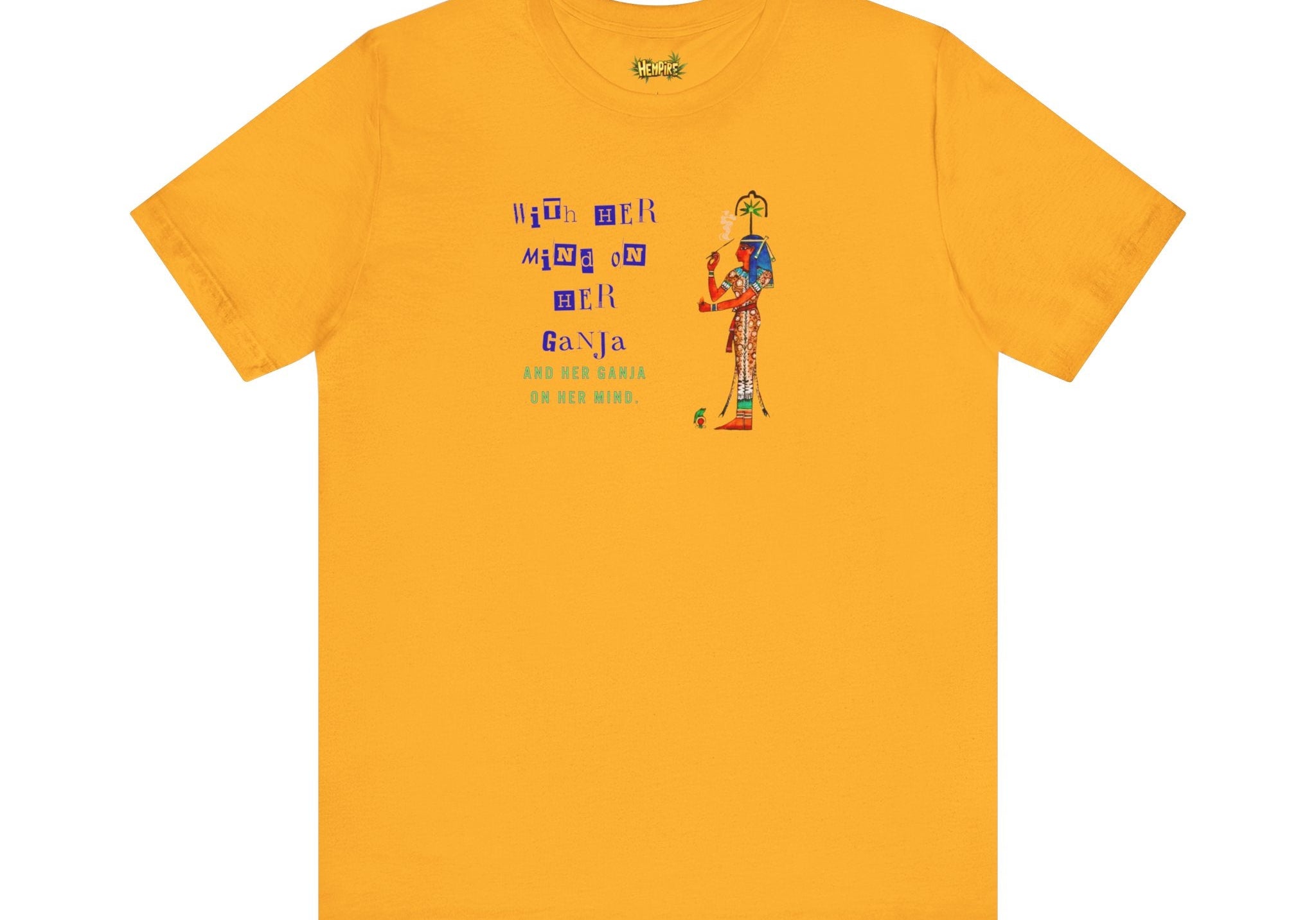 "Egypt Ganja" Short Sleeve Tee - High Roller Games Inc