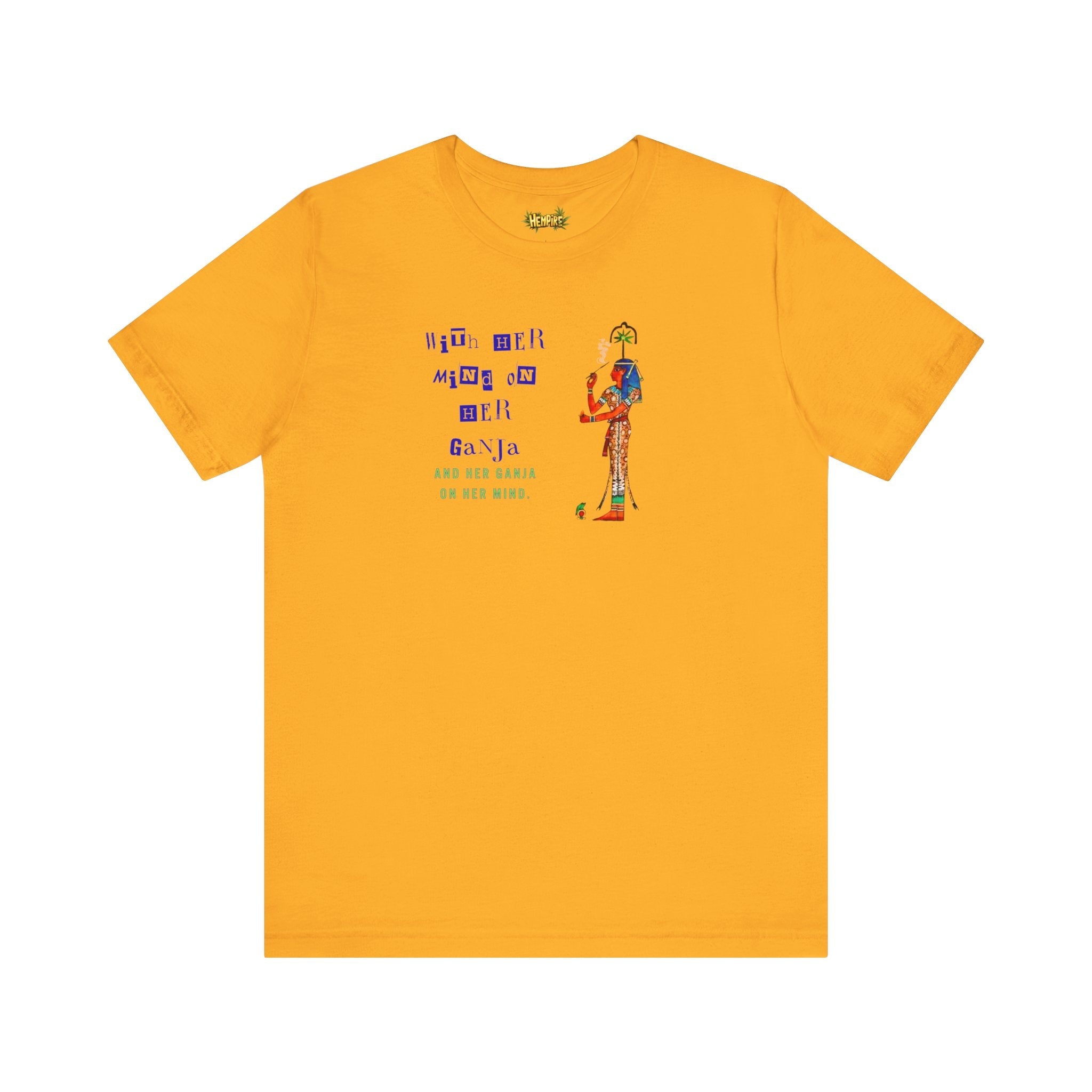 "Egypt Ganja" Short Sleeve Tee - High Roller Games Inc