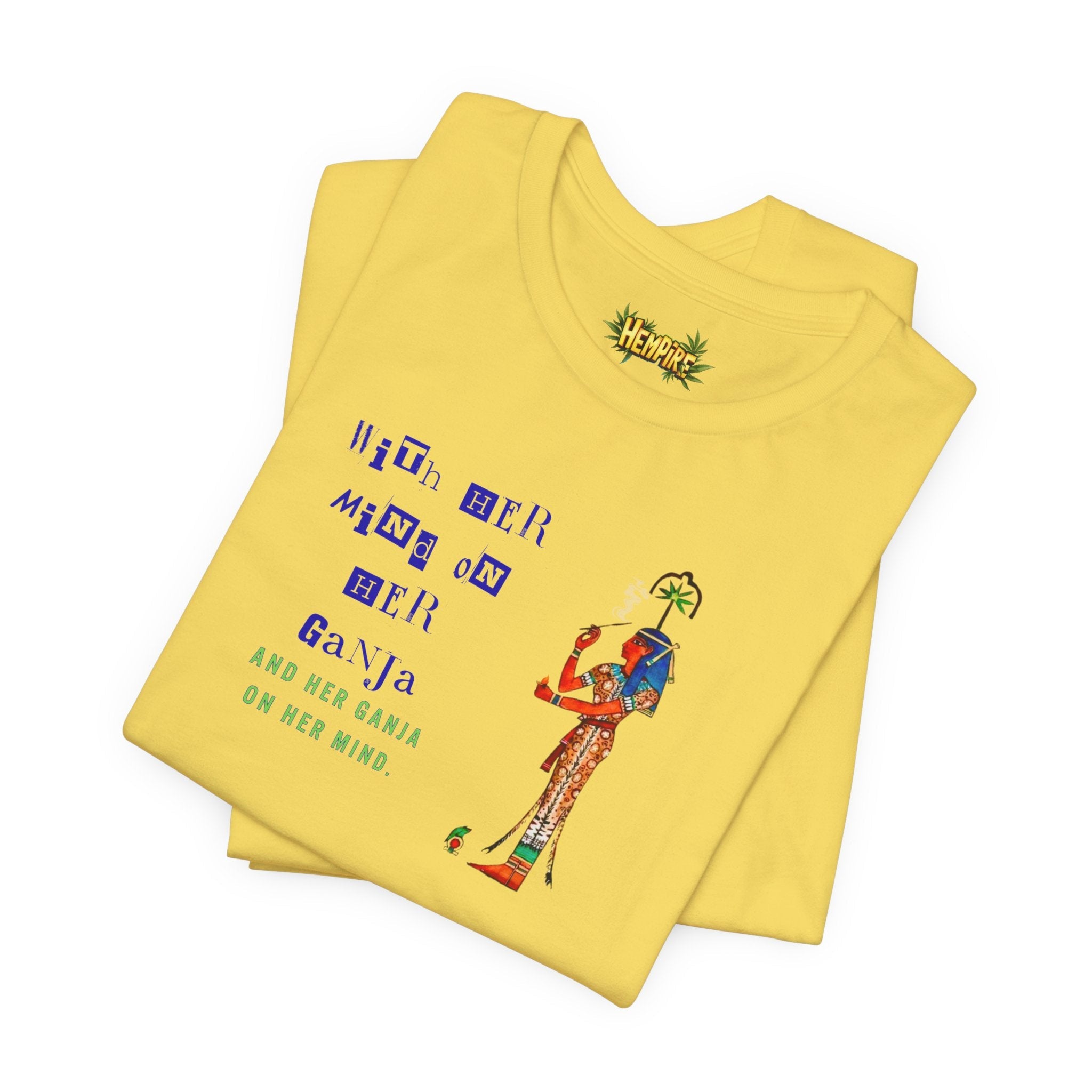 "Egypt Ganja" Short Sleeve Tee - High Roller Games Inc