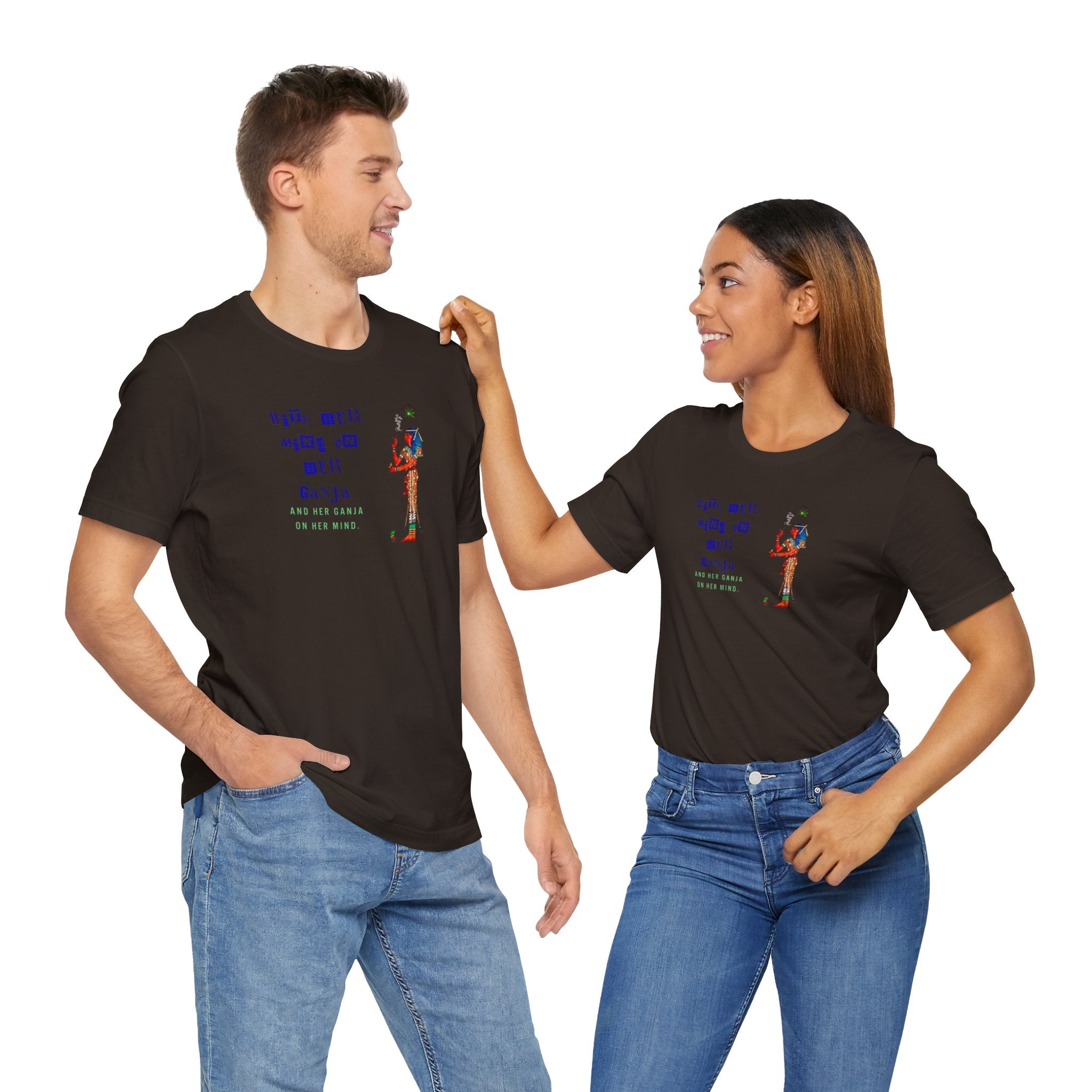 "Egypt Ganja" Short Sleeve Tee - High Roller Games Inc