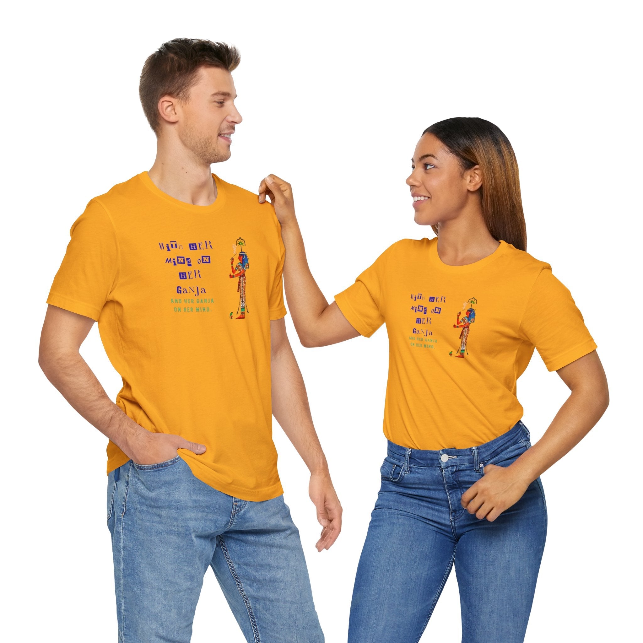 "Egypt Ganja" Short Sleeve Tee - High Roller Games Inc