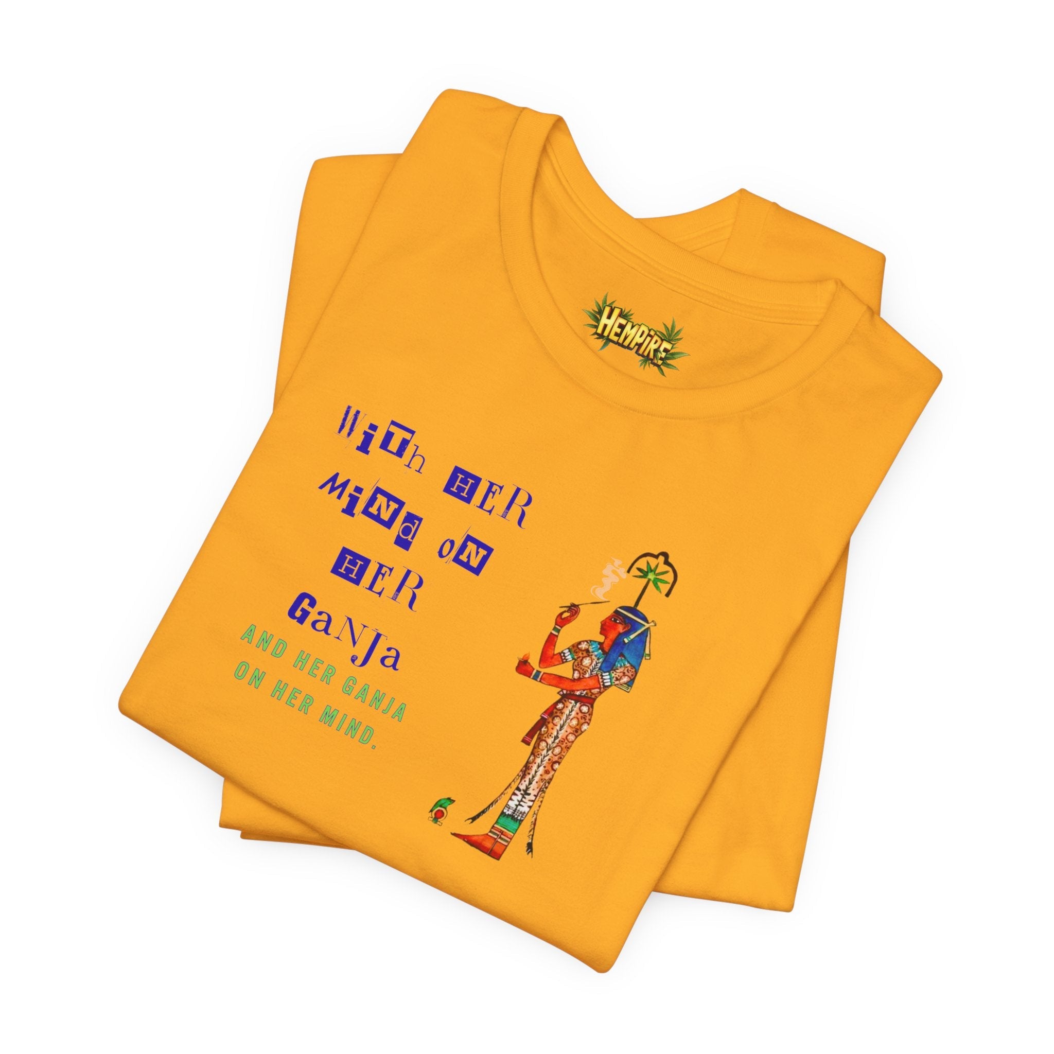 "Egypt Ganja" Short Sleeve Tee - High Roller Games Inc
