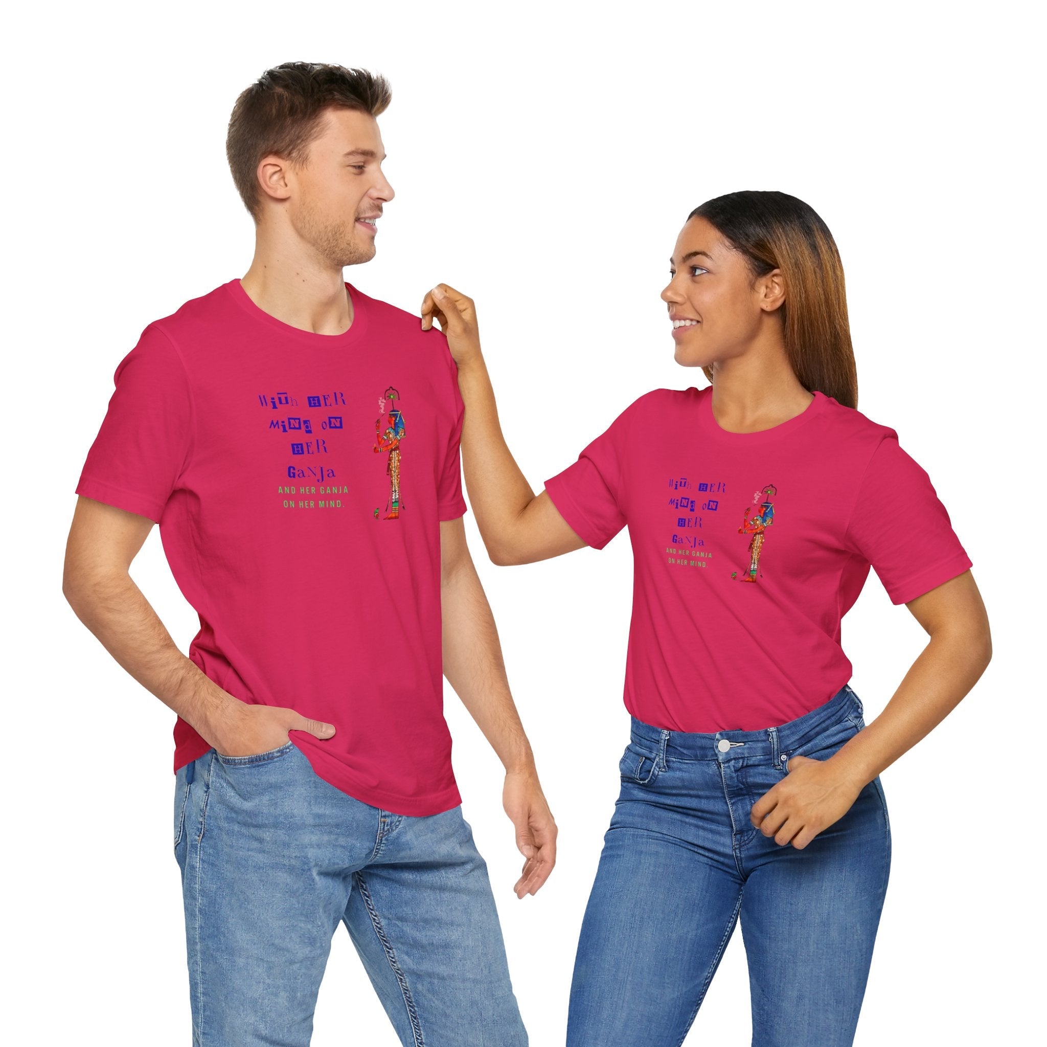 "Egypt Ganja" Short Sleeve Tee - High Roller Games Inc