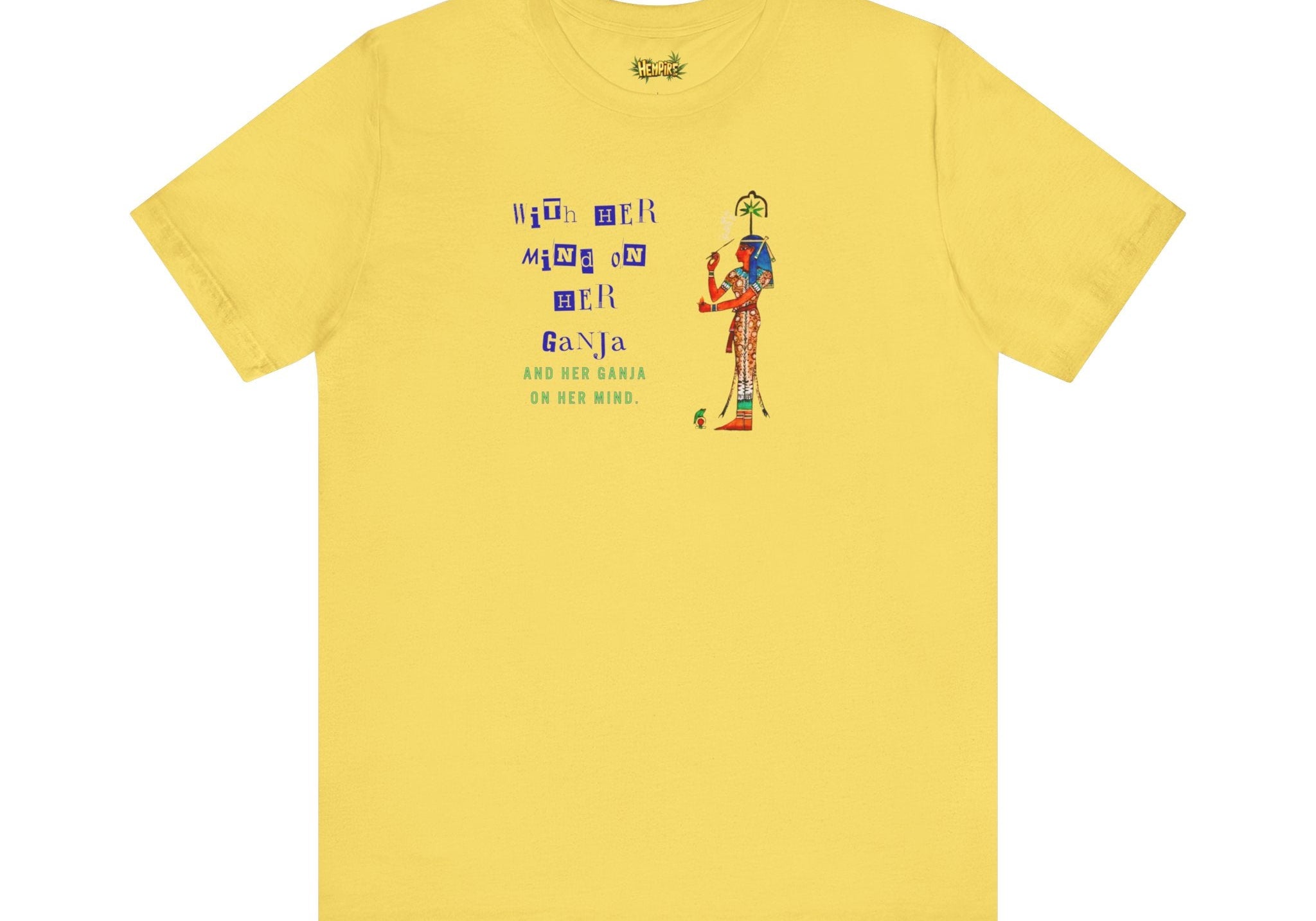 "Egypt Ganja" Short Sleeve Tee - High Roller Games Inc