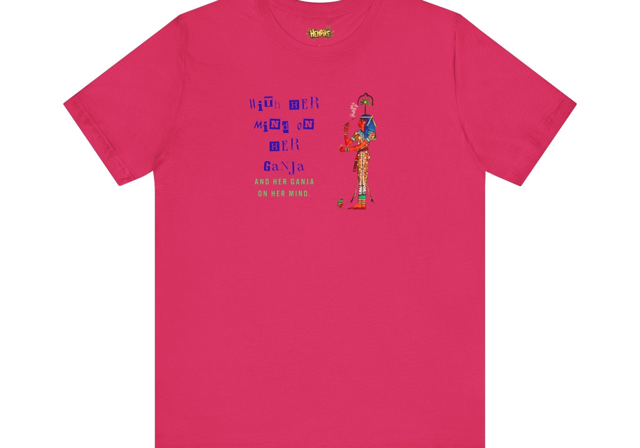 "Egypt Ganja" Short Sleeve Tee - High Roller Games Inc