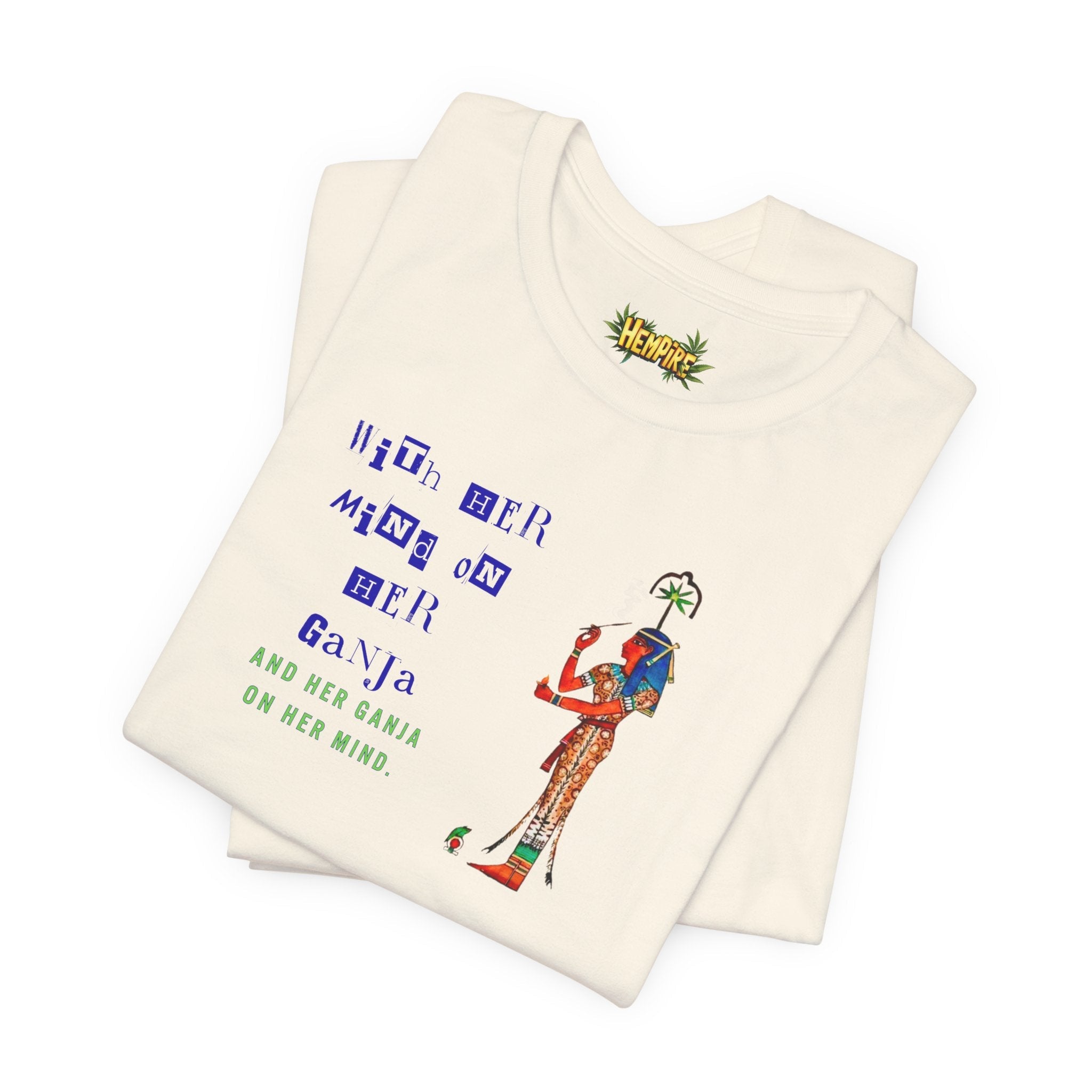 "Egypt Ganja" Short Sleeve Tee - High Roller Games Inc
