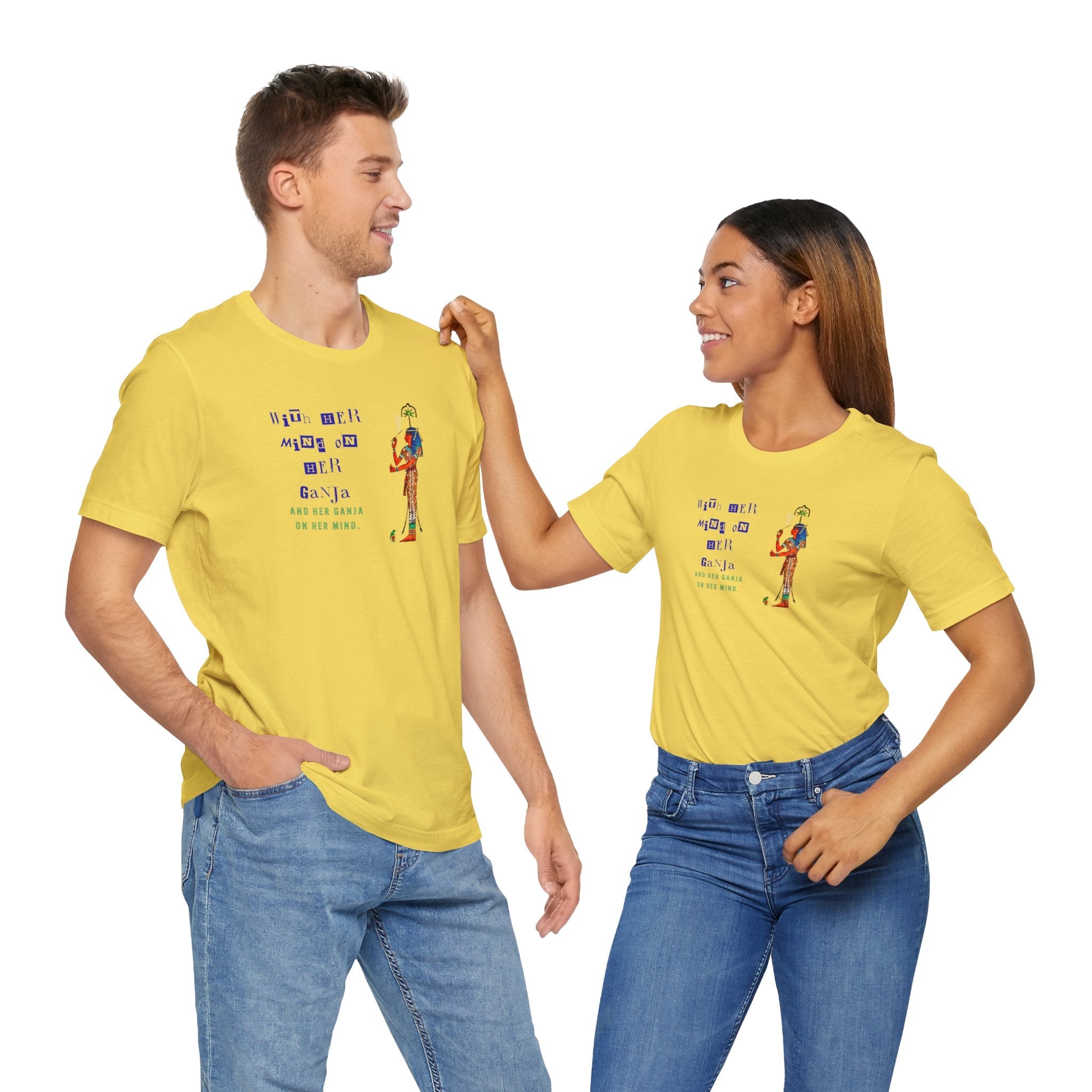 "Egypt Ganja" Short Sleeve Tee - High Roller Games Inc