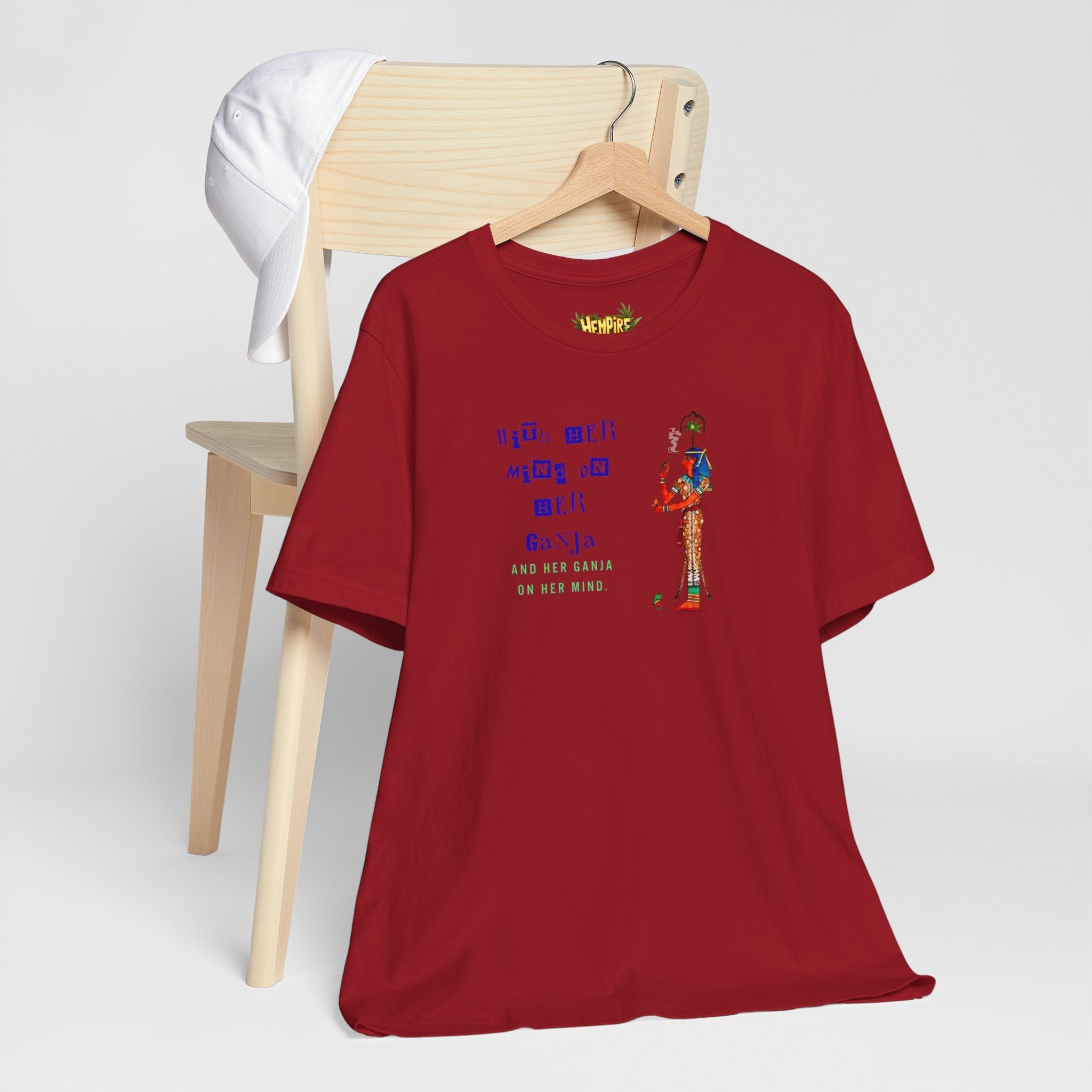 "Egypt Ganja" Short Sleeve Tee - High Roller Games Inc