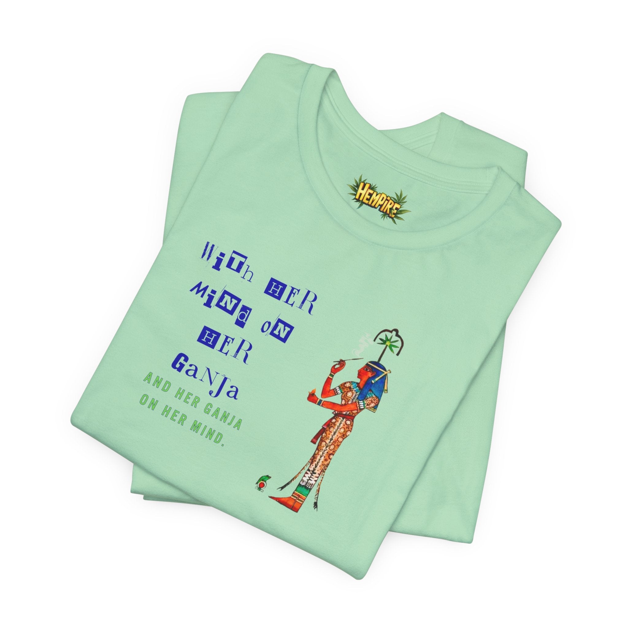 "Egypt Ganja" Short Sleeve Tee - High Roller Games Inc