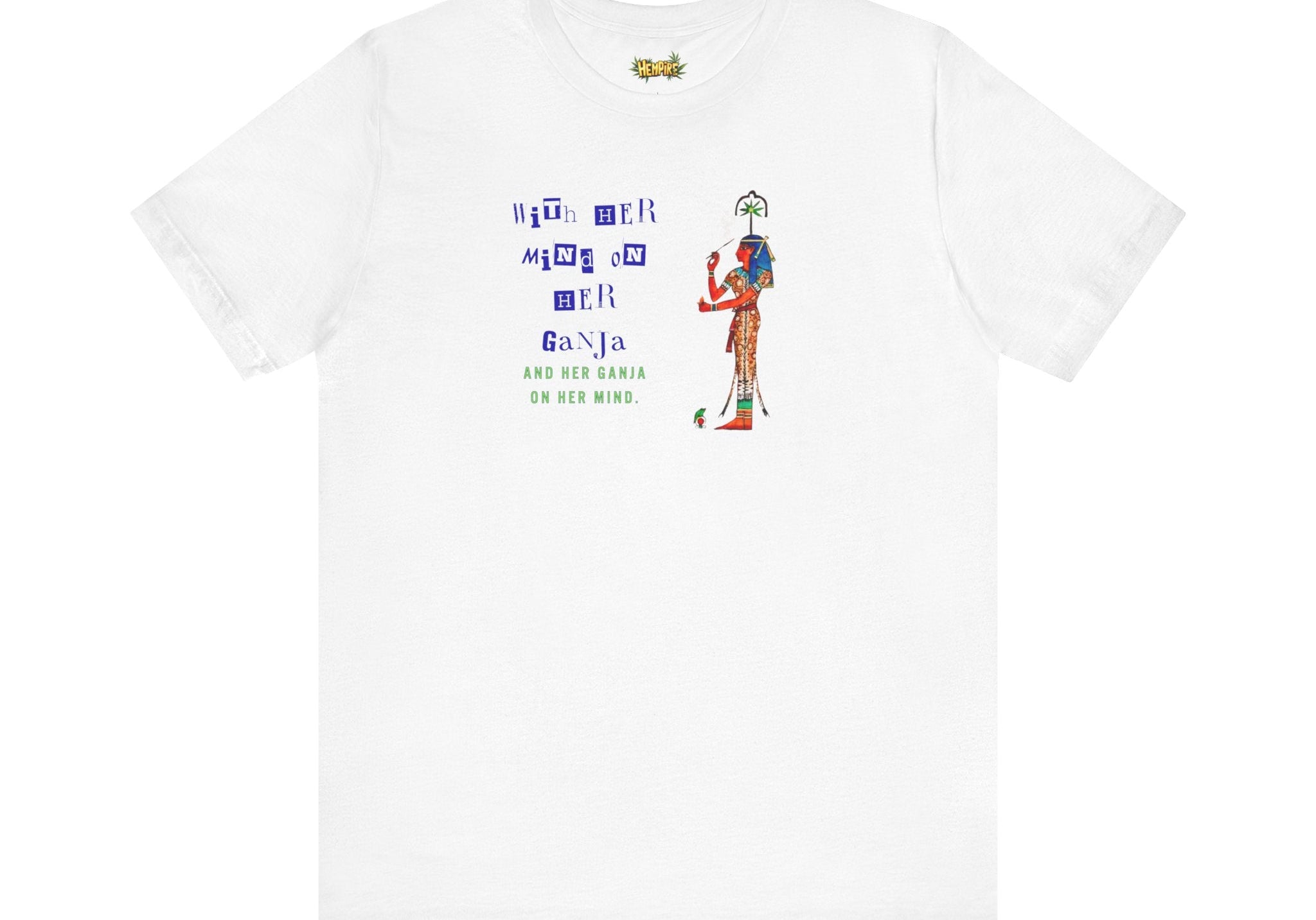 "Egypt Ganja" Short Sleeve Tee - High Roller Games Inc