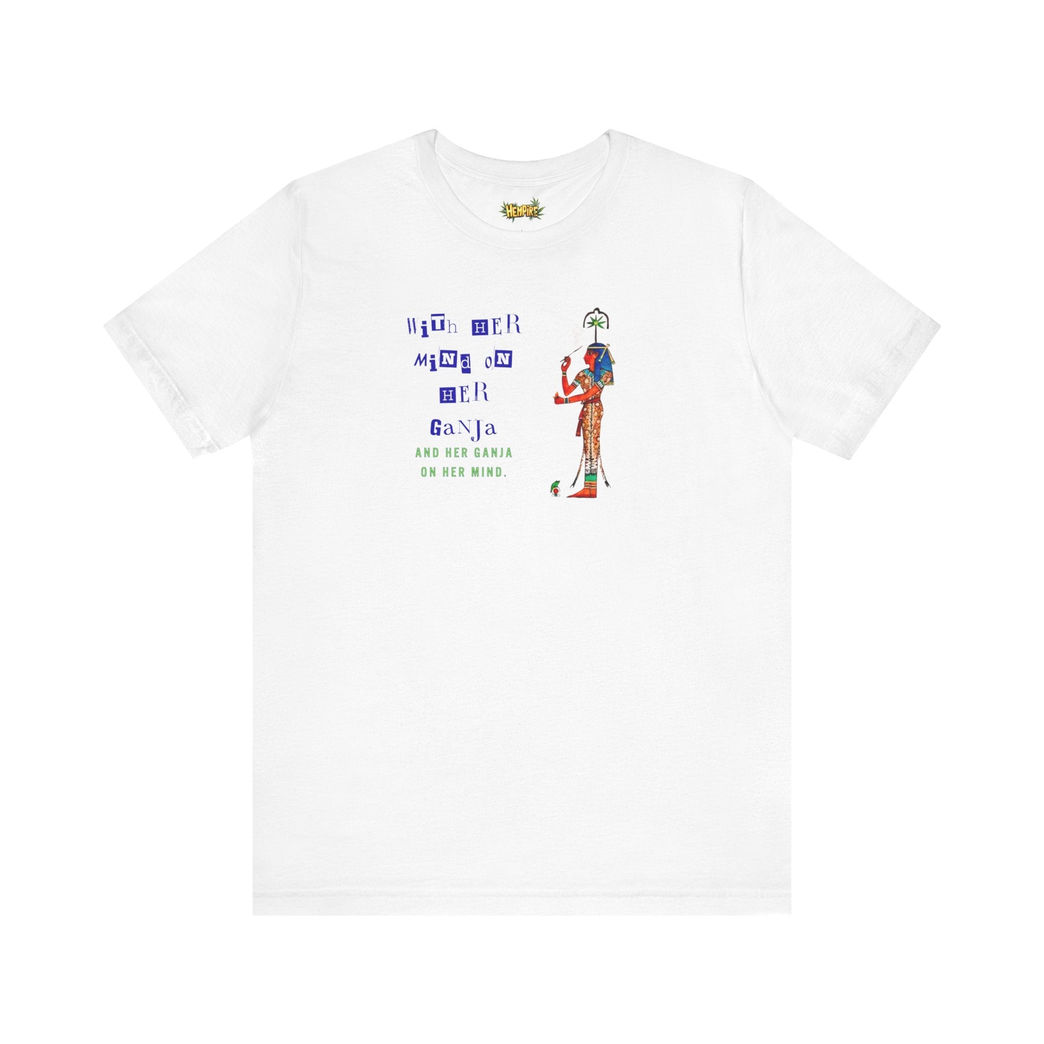 "Egypt Ganja" Short Sleeve Tee - High Roller Games Inc
