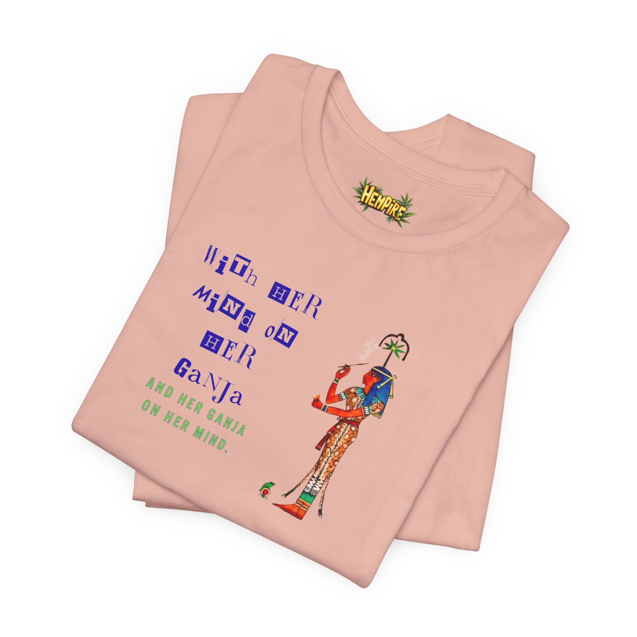"Egypt Ganja" Short Sleeve Tee - High Roller Games Inc