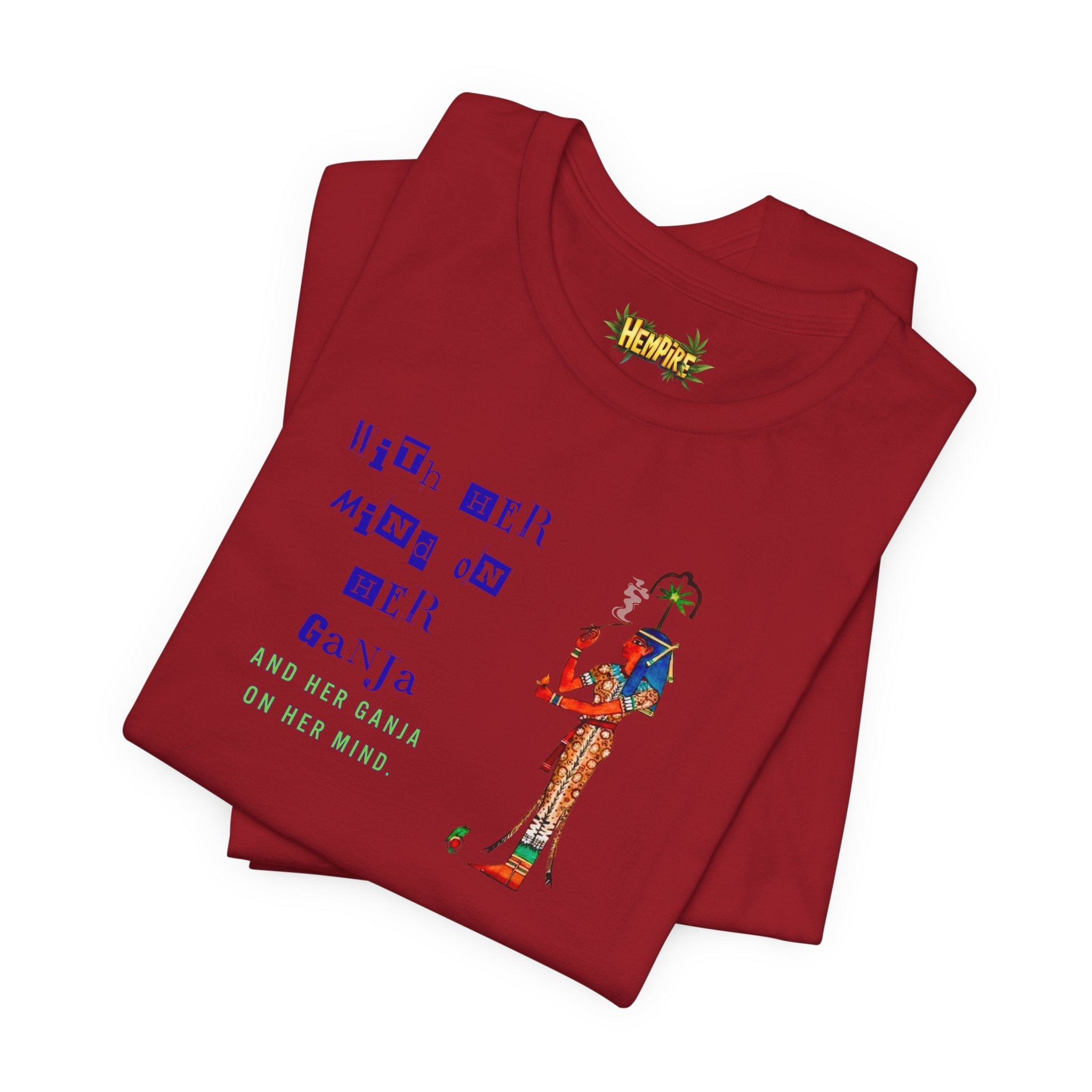 "Egypt Ganja" Short Sleeve Tee - High Roller Games Inc