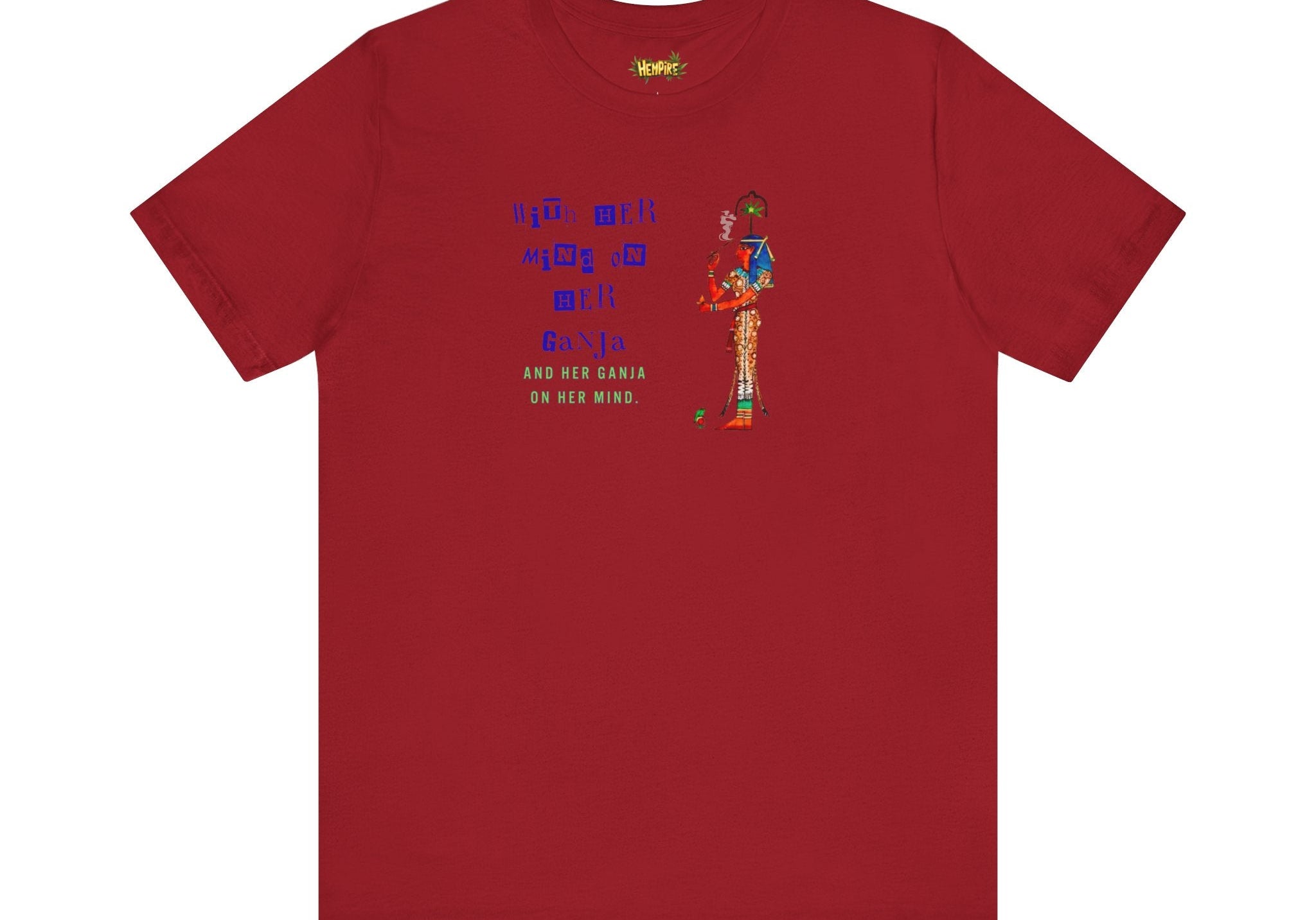 "Egypt Ganja" Short Sleeve Tee - High Roller Games Inc