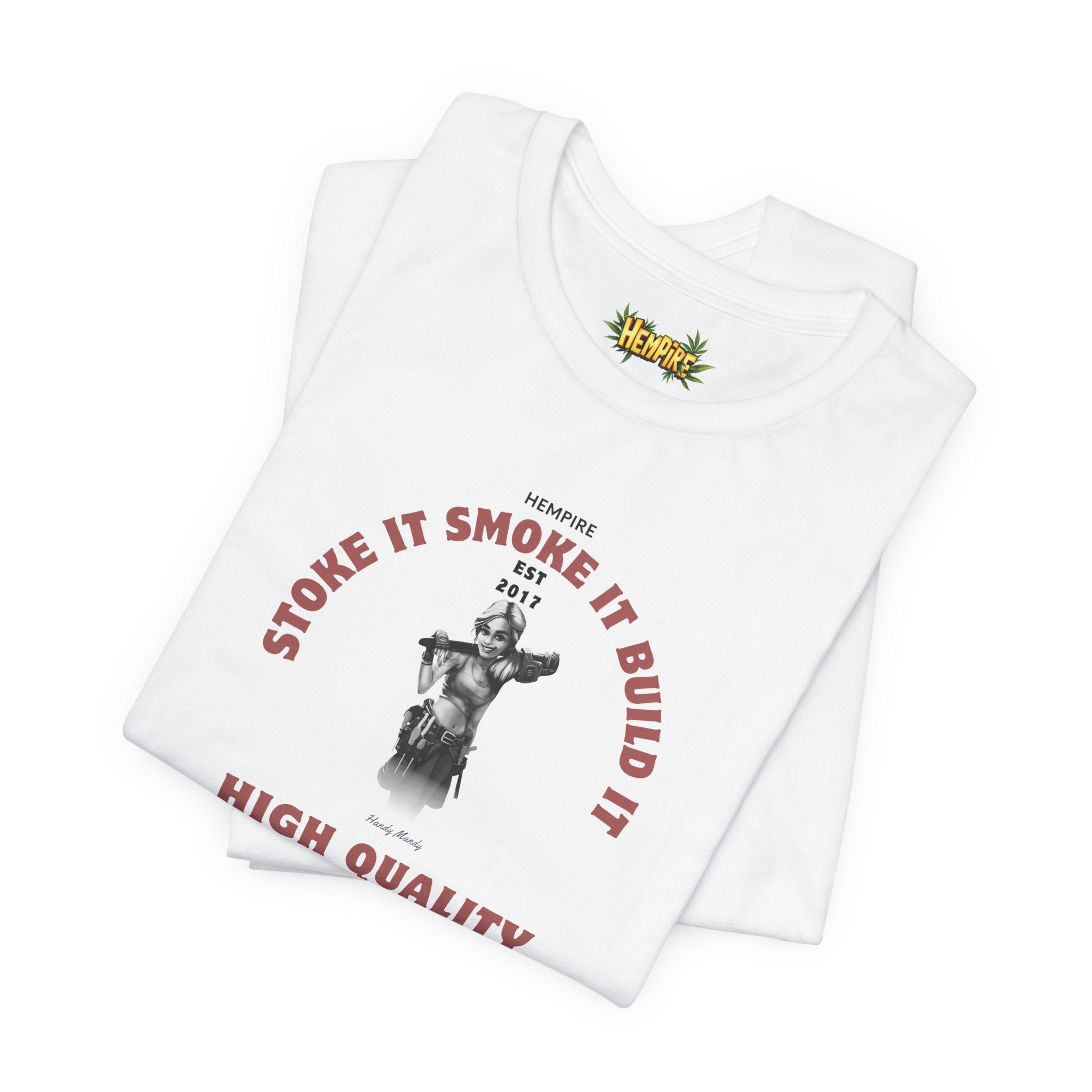 "Handy High Quality" Short Sleeve Tee - High Roller Games Inc