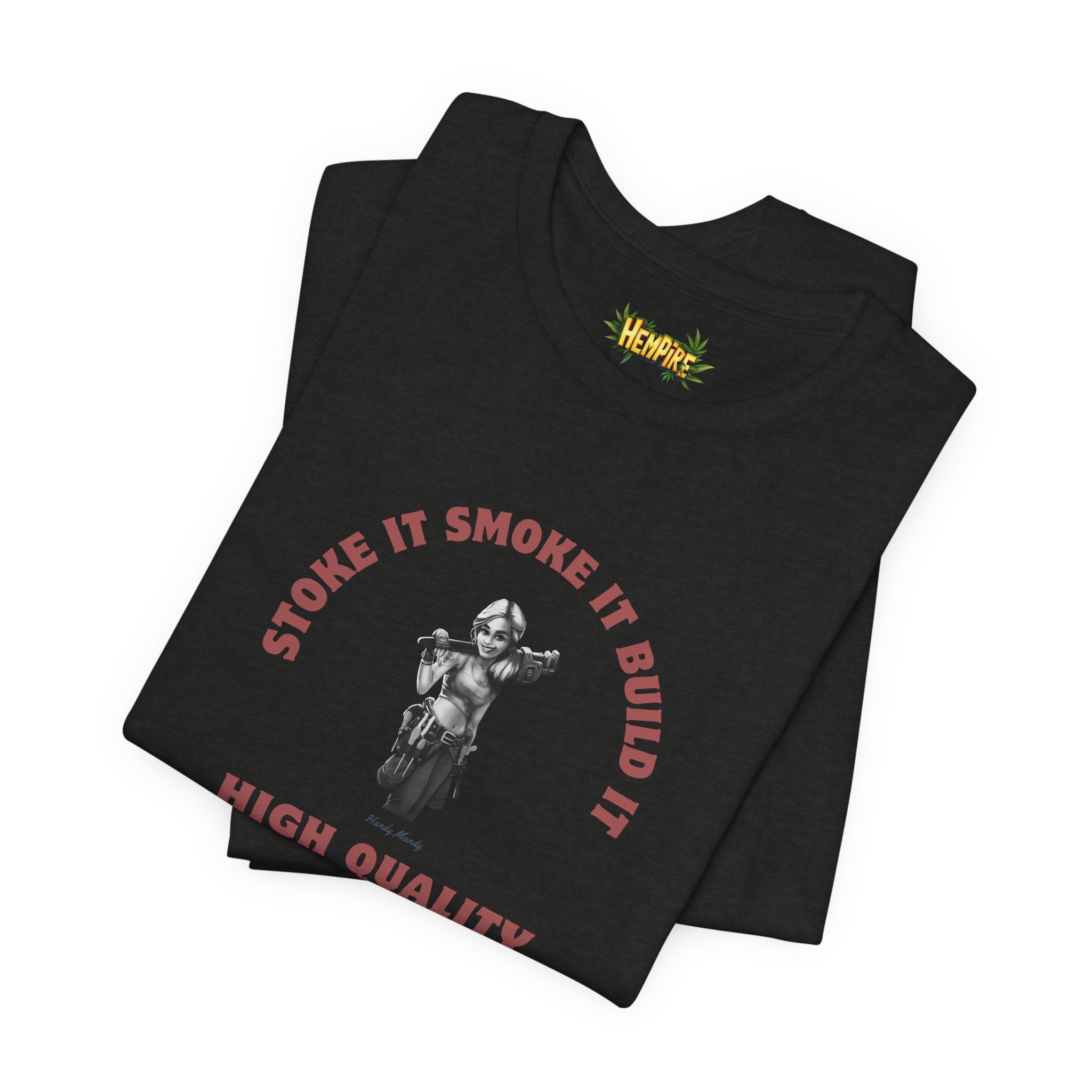 "Handy High Quality" Short Sleeve Tee - High Roller Games Inc