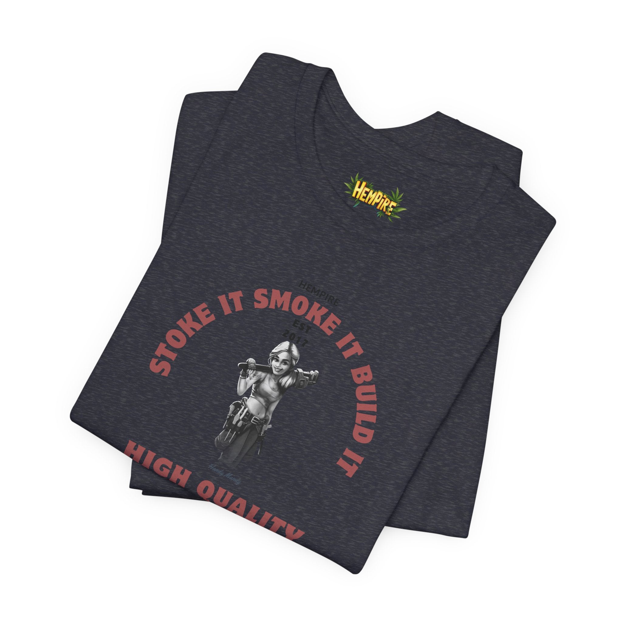 "Handy High Quality" Short Sleeve Tee - High Roller Games Inc