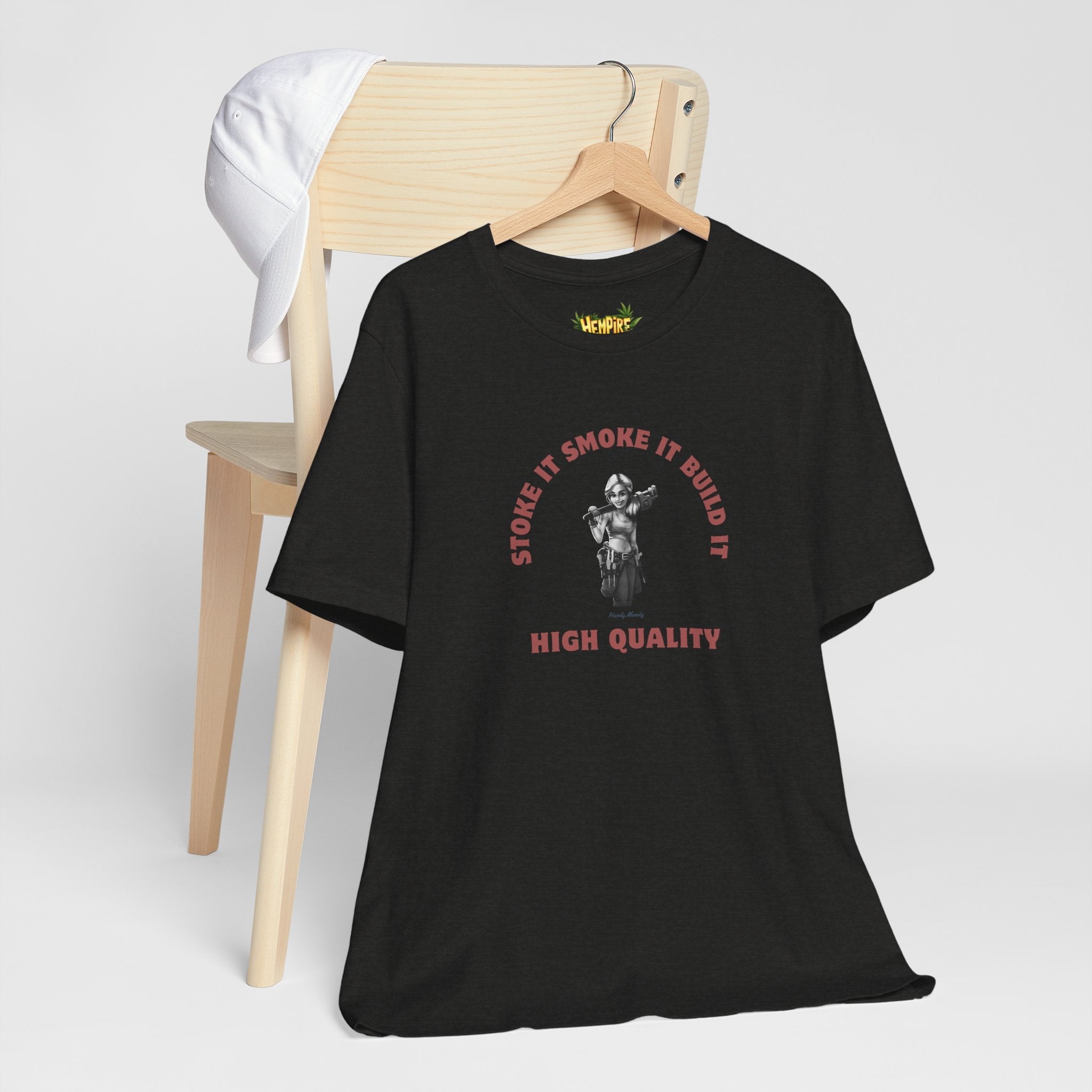 "Handy High Quality" Short Sleeve Tee - High Roller Games Inc
