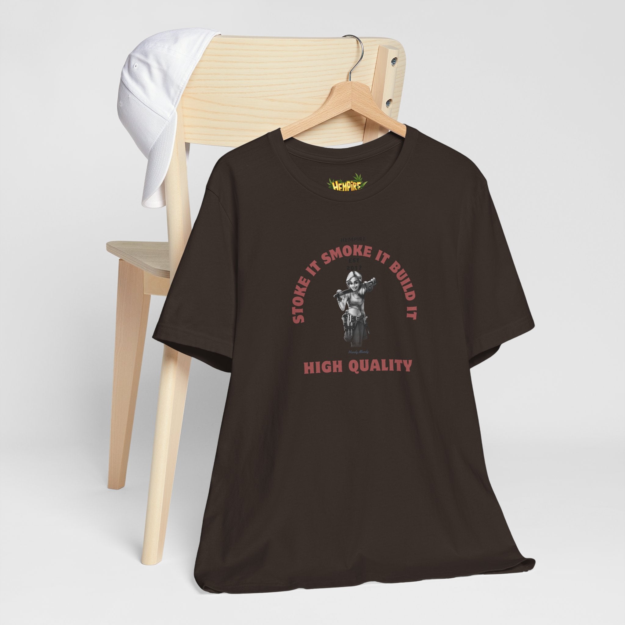 "Handy High Quality" Short Sleeve Tee - High Roller Games Inc