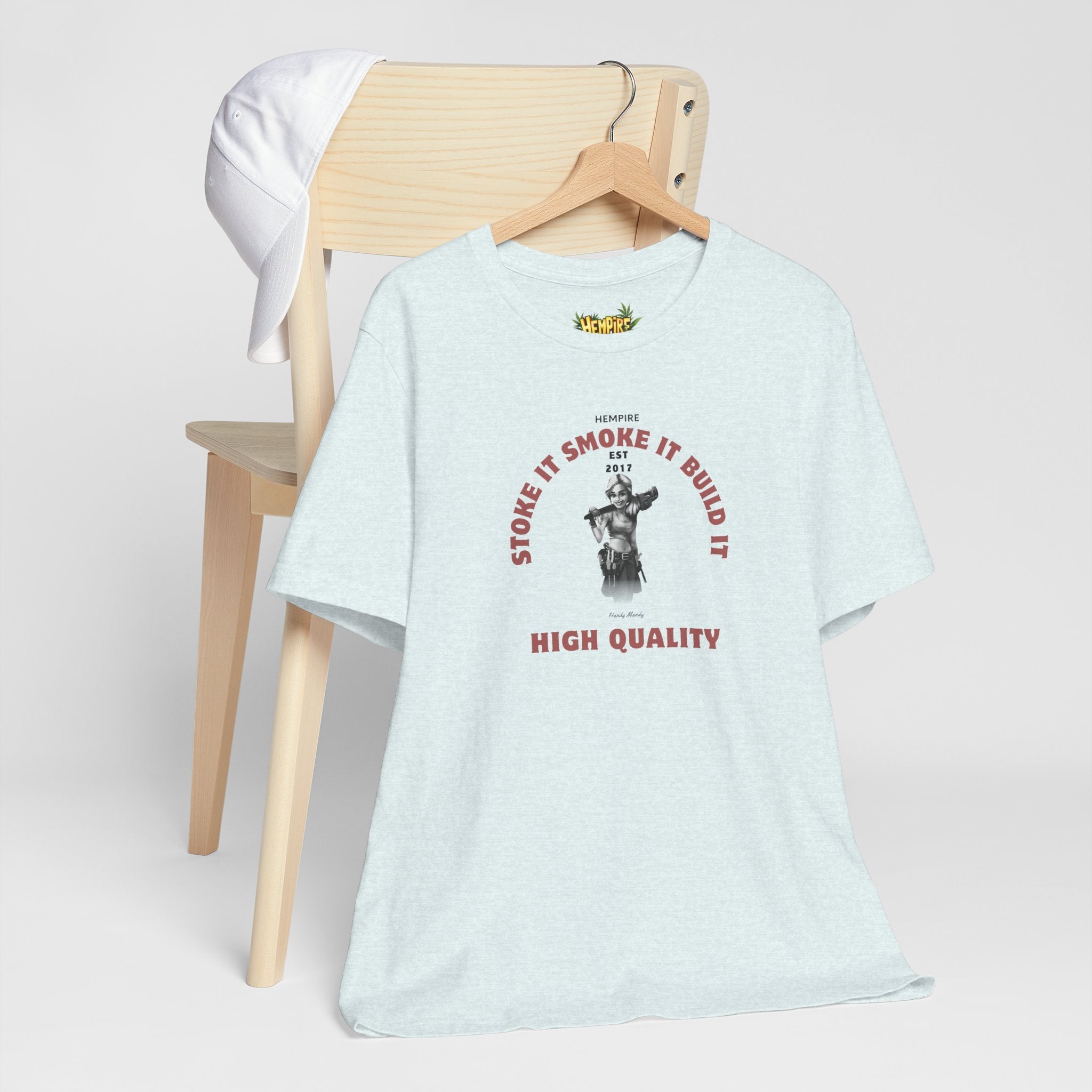 "Handy High Quality" Short Sleeve Tee - High Roller Games Inc