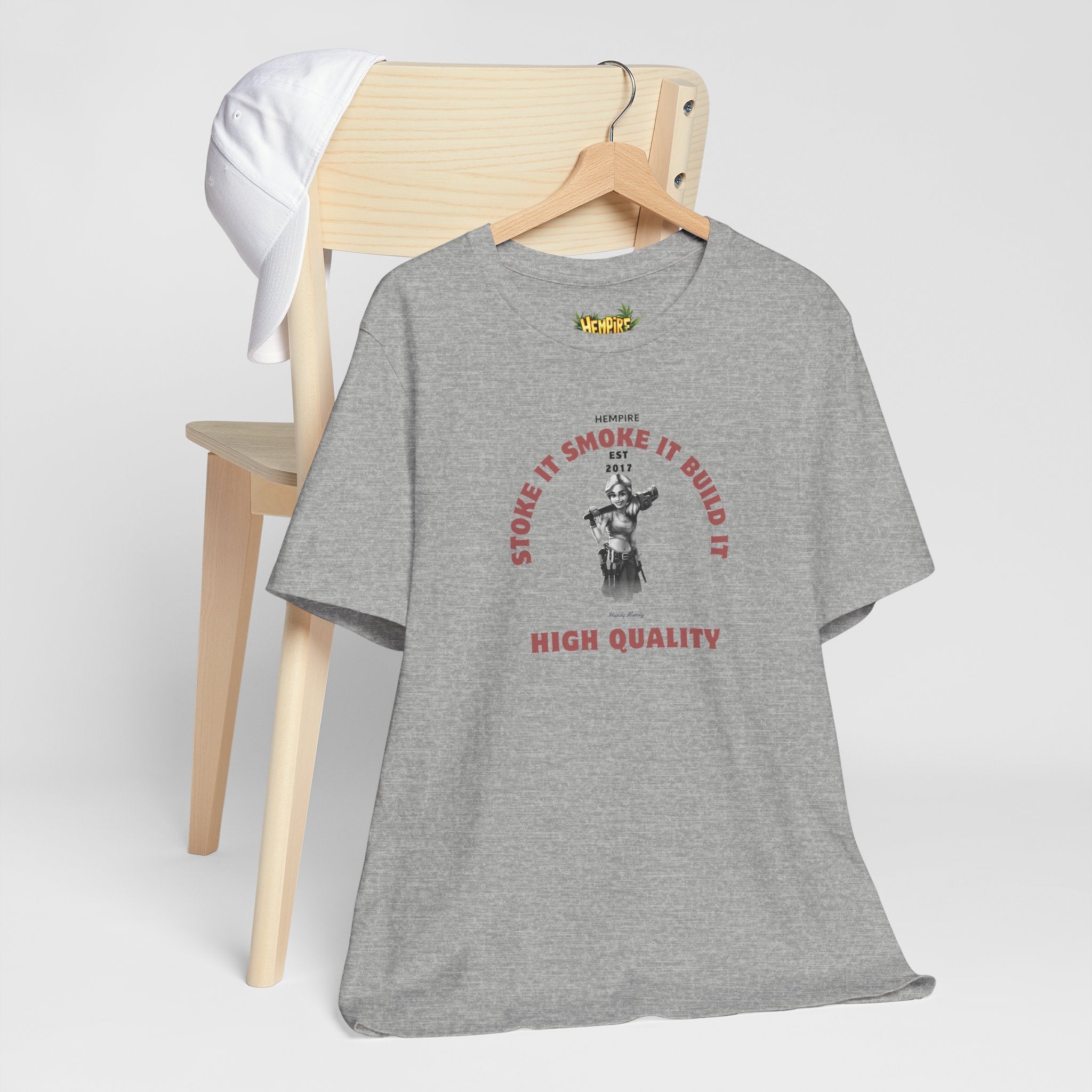 "Handy High Quality" Short Sleeve Tee - High Roller Games Inc