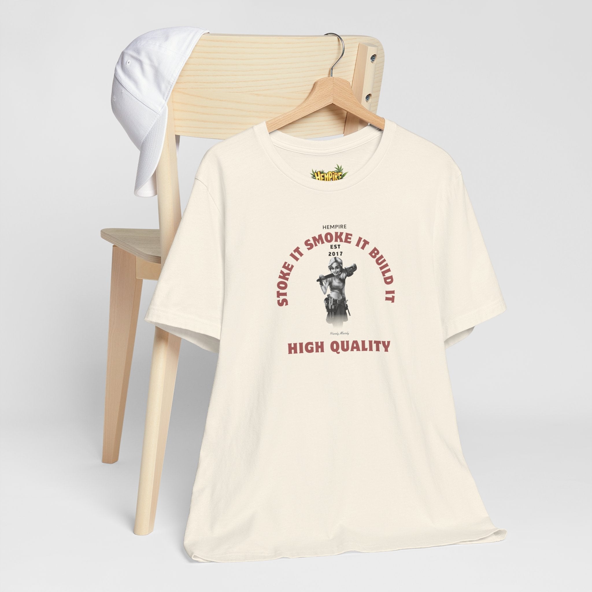 "Handy High Quality" Short Sleeve Tee - High Roller Games Inc