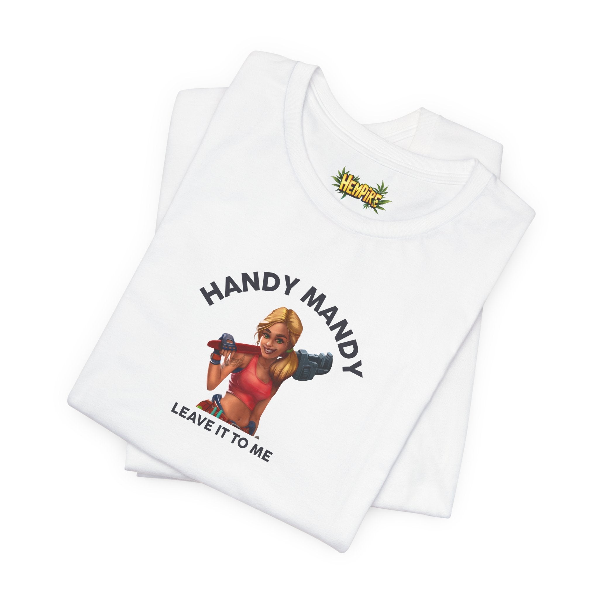 "Handy Mandy" Short Sleeve Tee - High Roller Games Inc