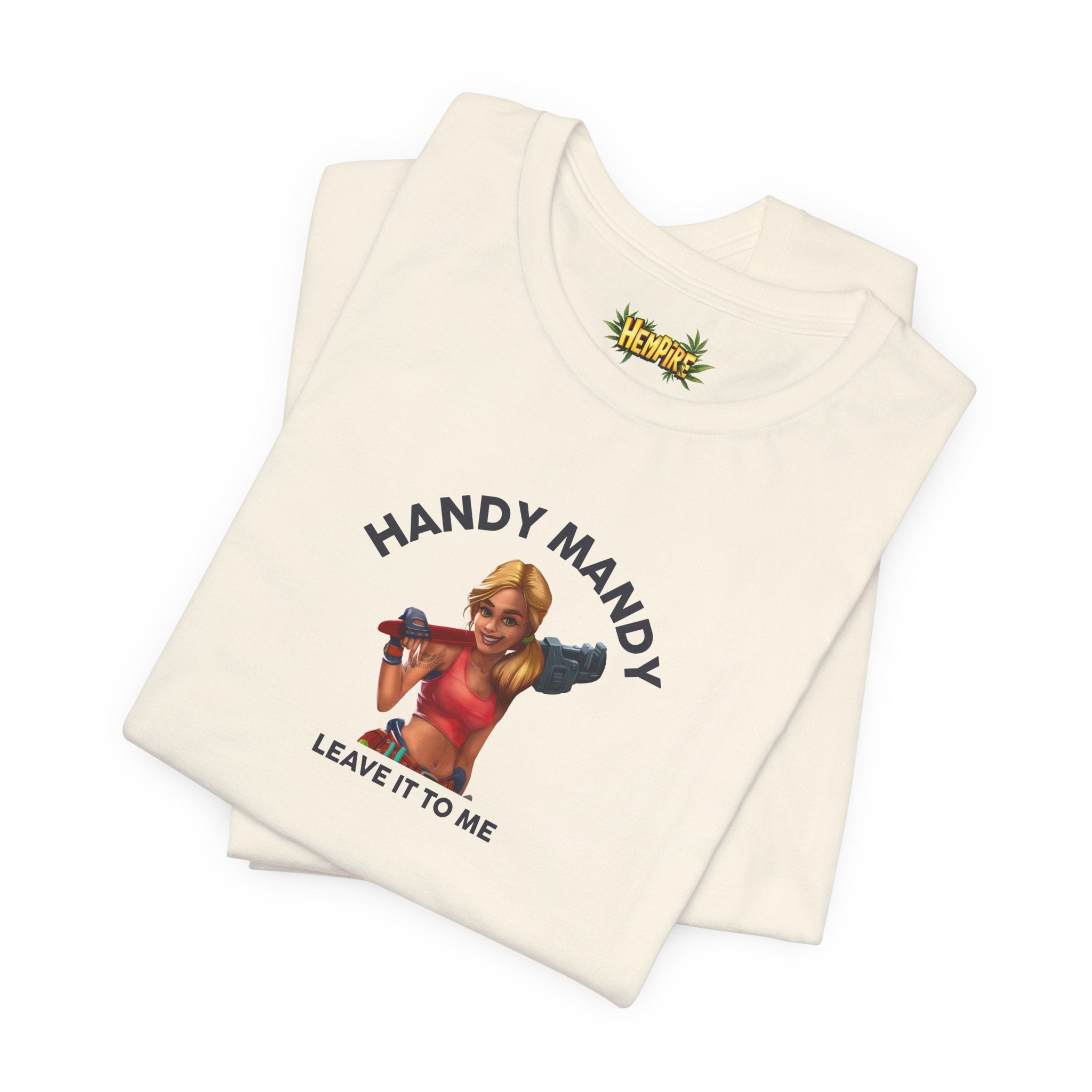 "Handy Mandy" Short Sleeve Tee - High Roller Games Inc