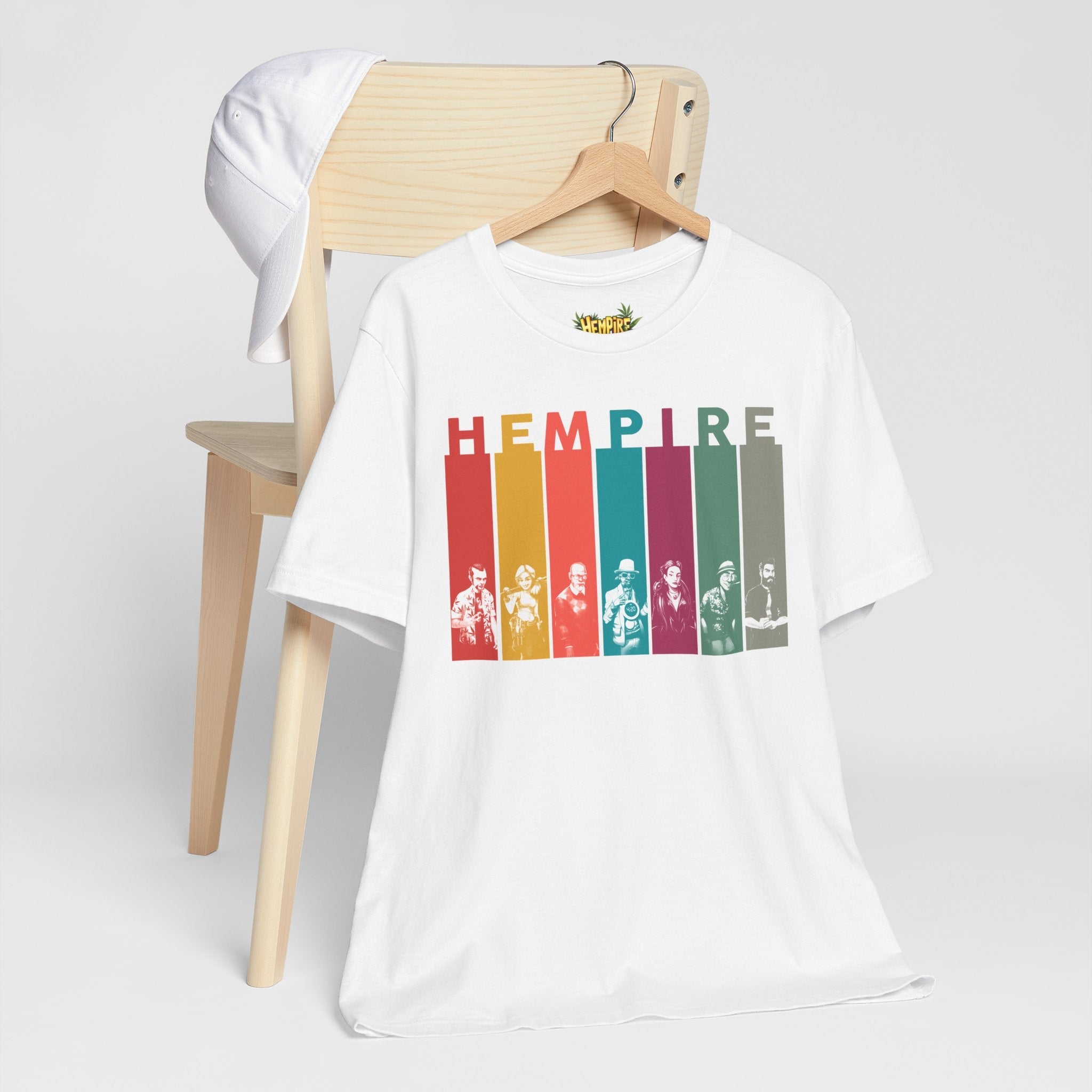 "Hempire Characters" Short Sleeve Tee - High Roller Games Inc