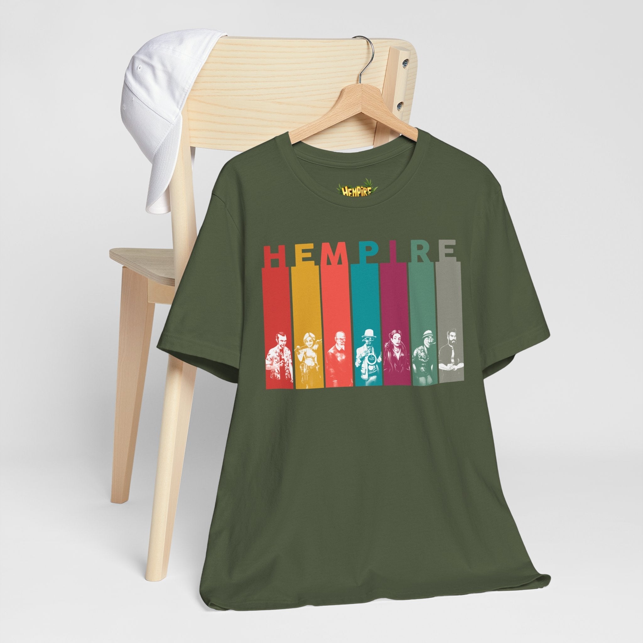 "Hempire Characters" Short Sleeve Tee - High Roller Games Inc