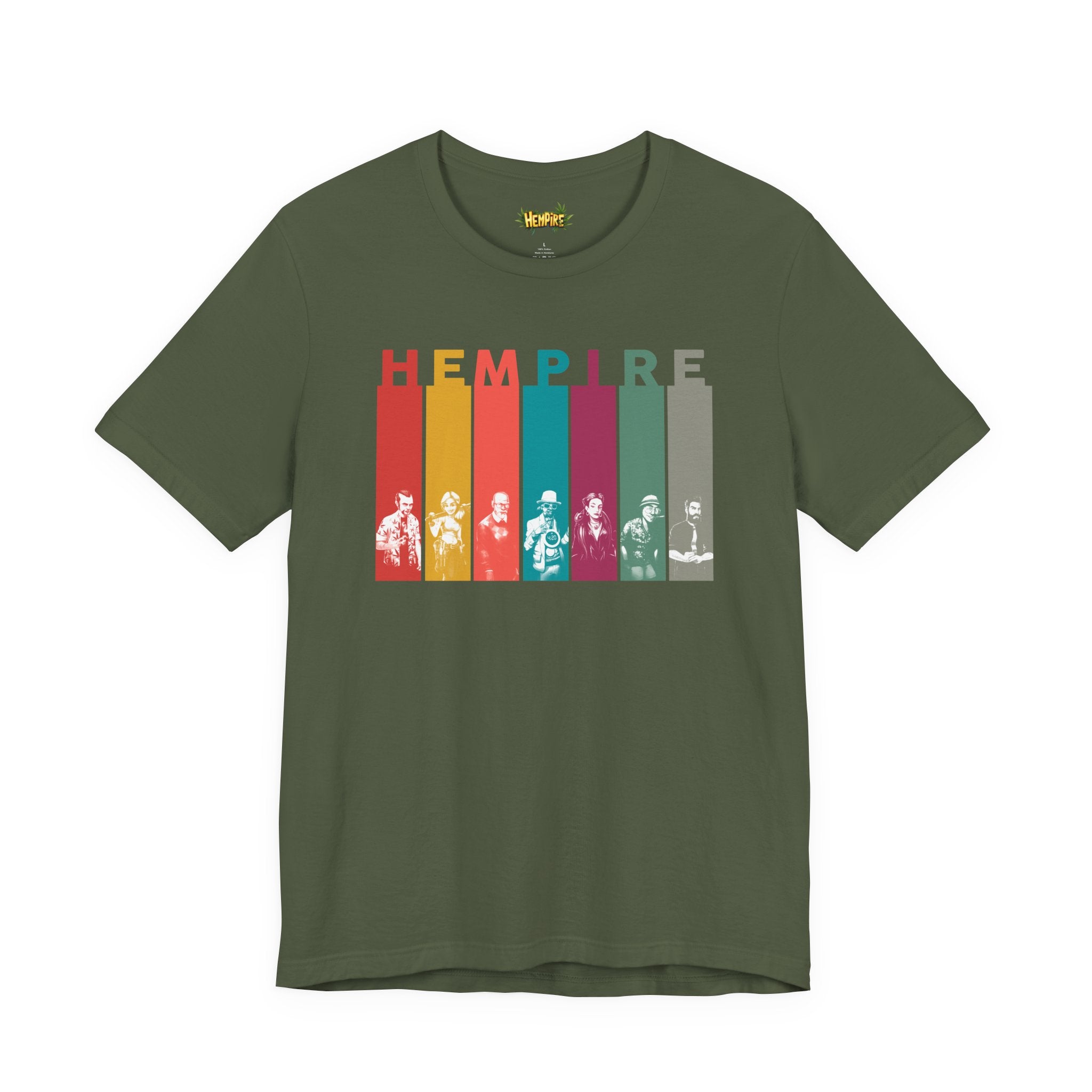 "Hempire Characters" Short Sleeve Tee - High Roller Games Inc