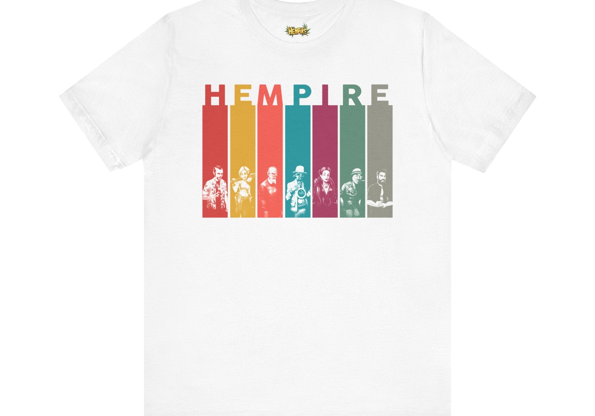 "Hempire Characters" Short Sleeve Tee - High Roller Games Inc