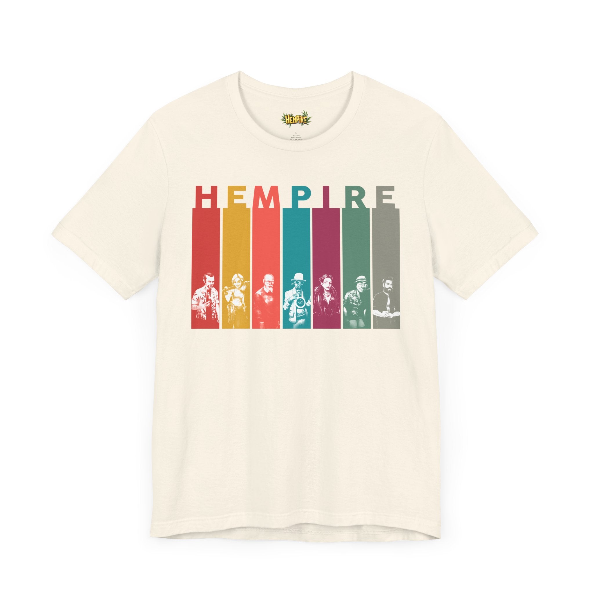 "Hempire Characters" Short Sleeve Tee - High Roller Games Inc