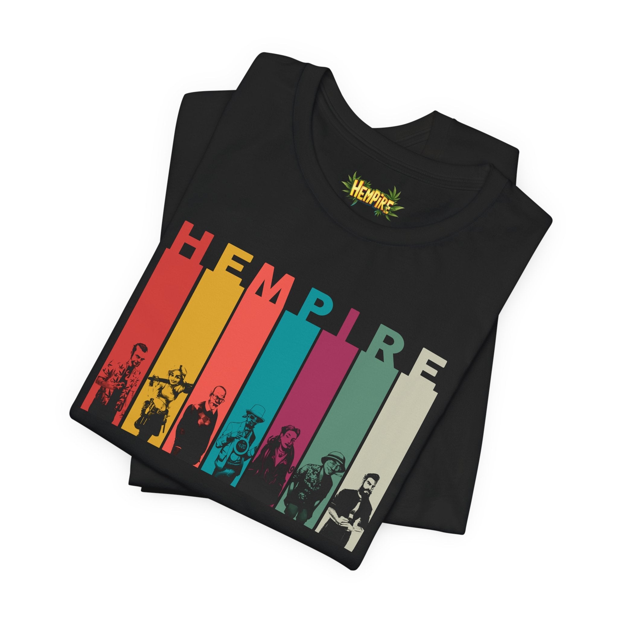 "Hempire Characters" Short Sleeve Tee - High Roller Games Inc