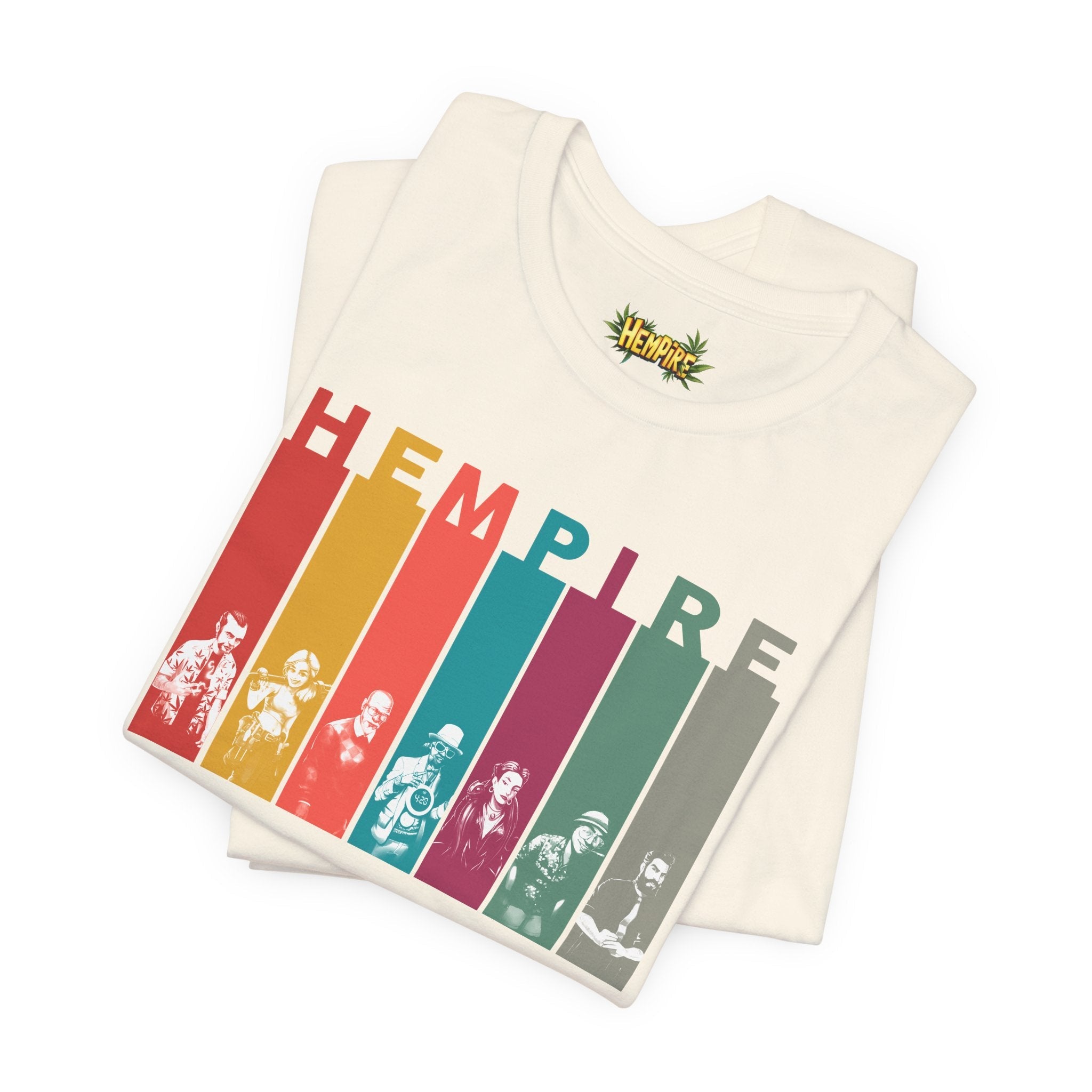 "Hempire Characters" Short Sleeve Tee - High Roller Games Inc