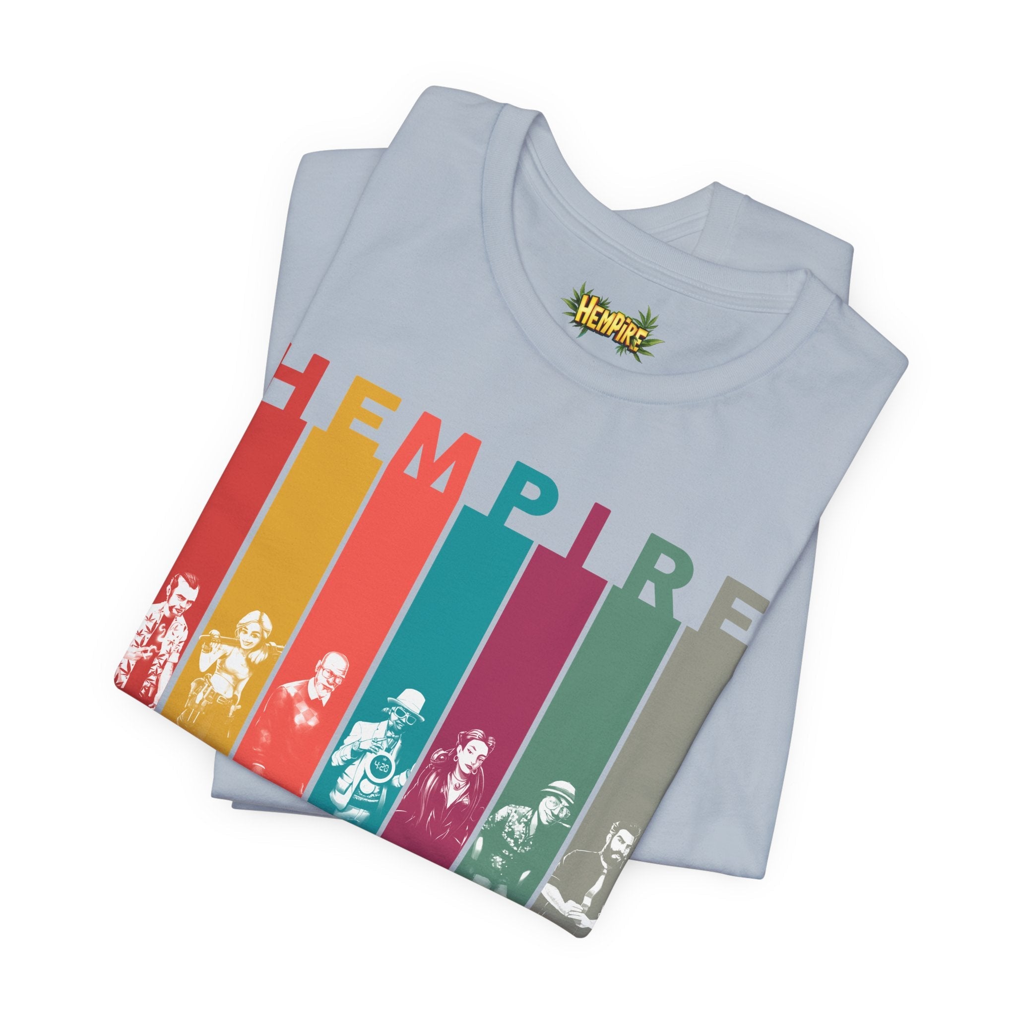 "Hempire Characters" Short Sleeve Tee - High Roller Games Inc