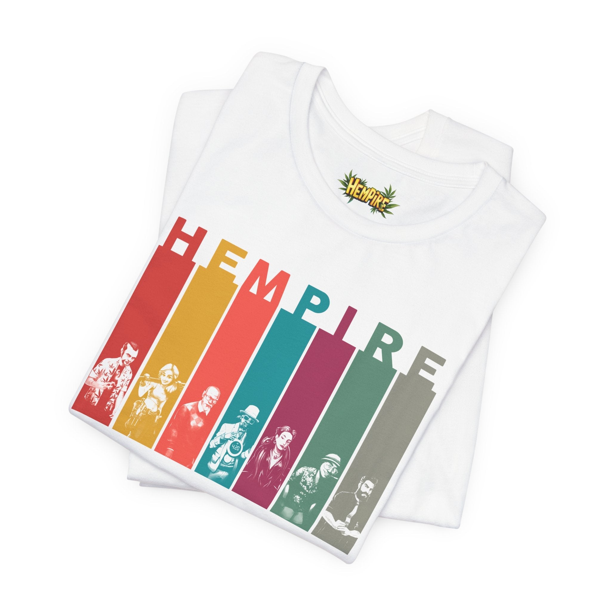 "Hempire Characters" Short Sleeve Tee - High Roller Games Inc