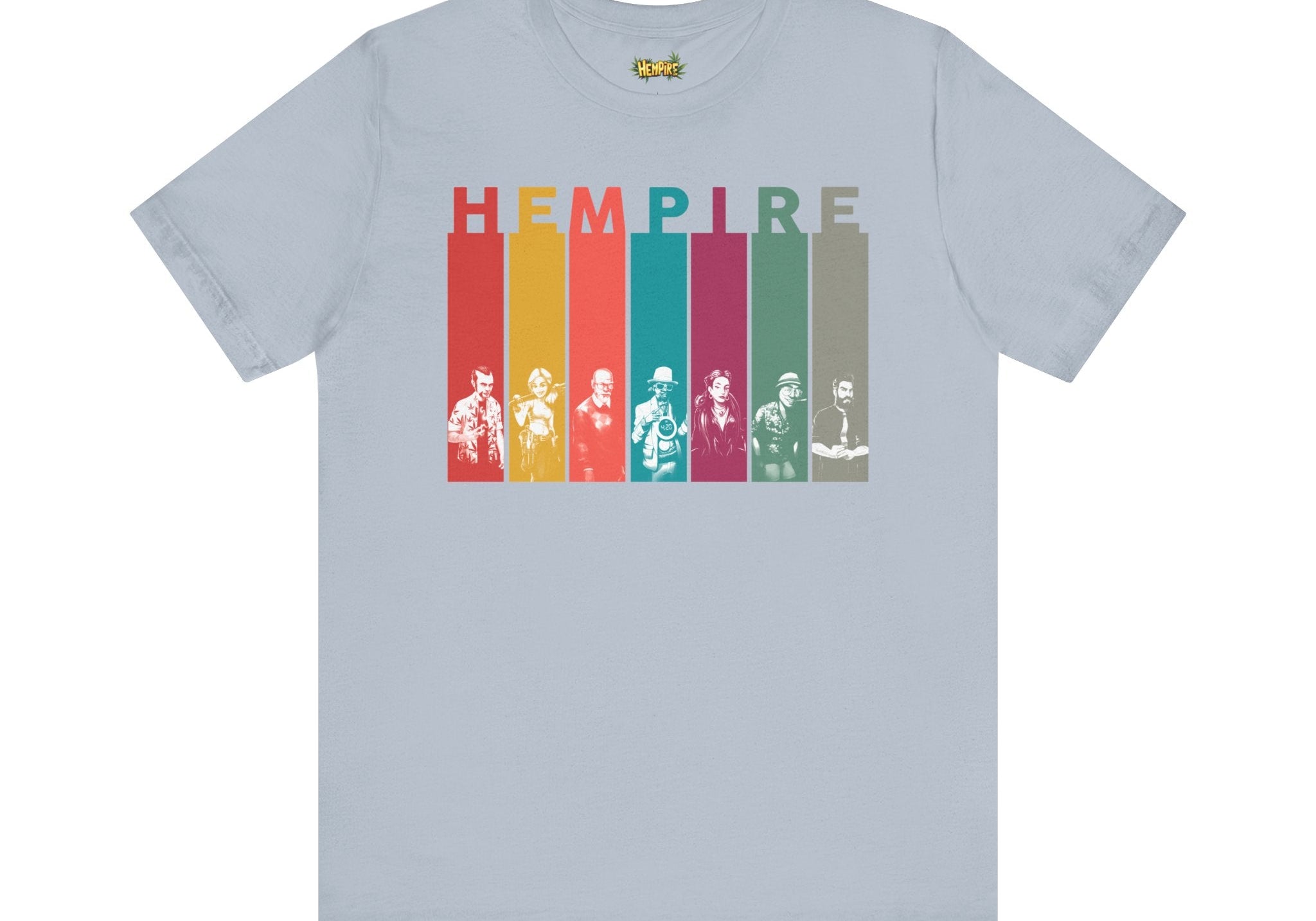 "Hempire Characters" Short Sleeve Tee - High Roller Games Inc
