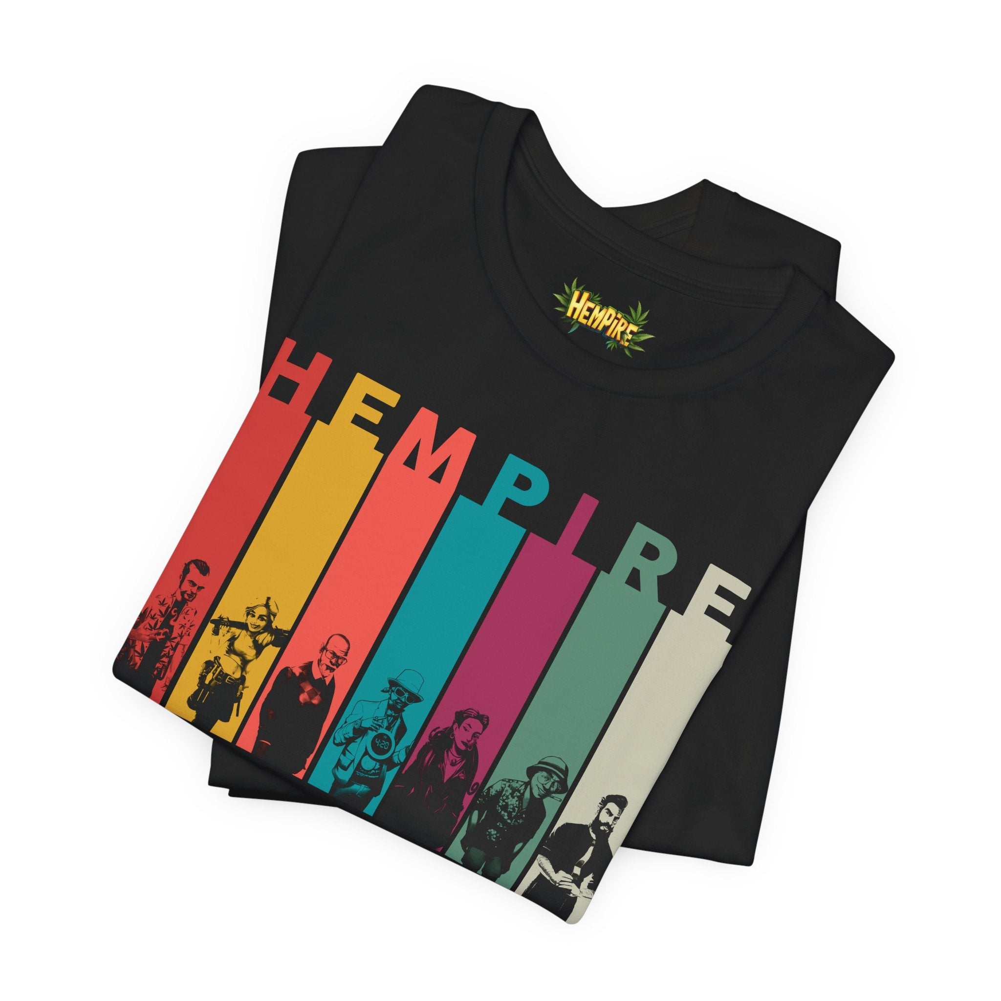 "Hempire Characters" Short Sleeve Tee - High Roller Games Inc