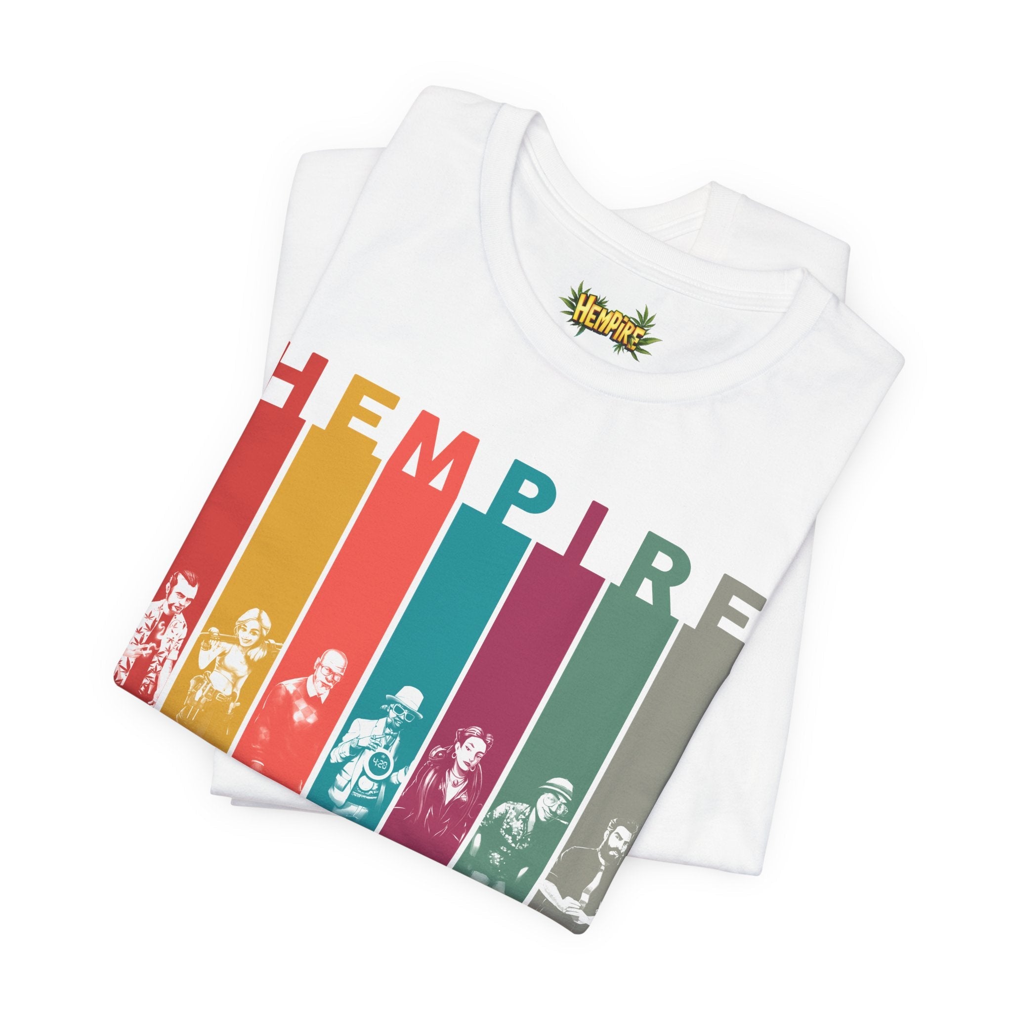 "Hempire Characters" Short Sleeve Tee - High Roller Games Inc
