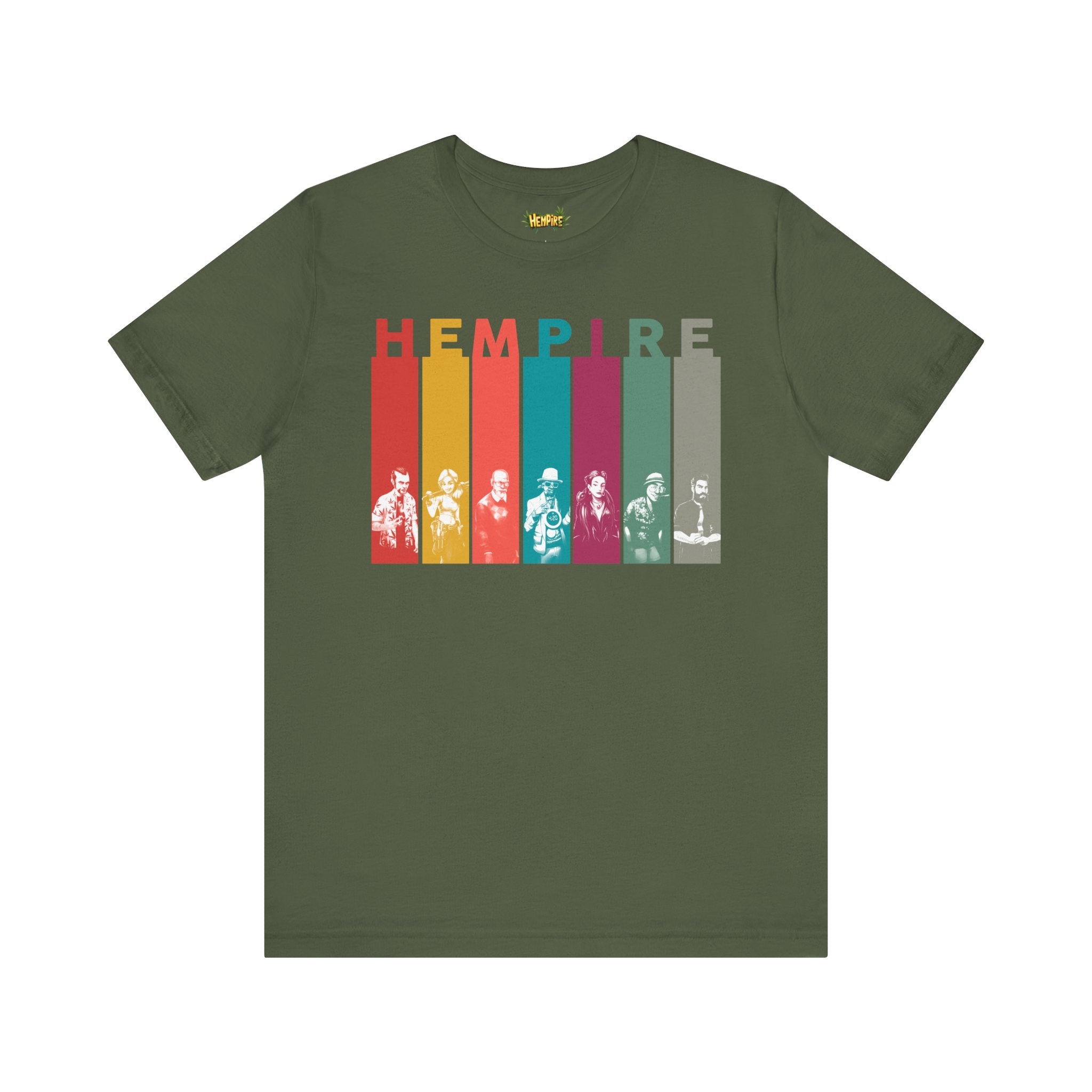 "Hempire Characters" Short Sleeve Tee - High Roller Games Inc