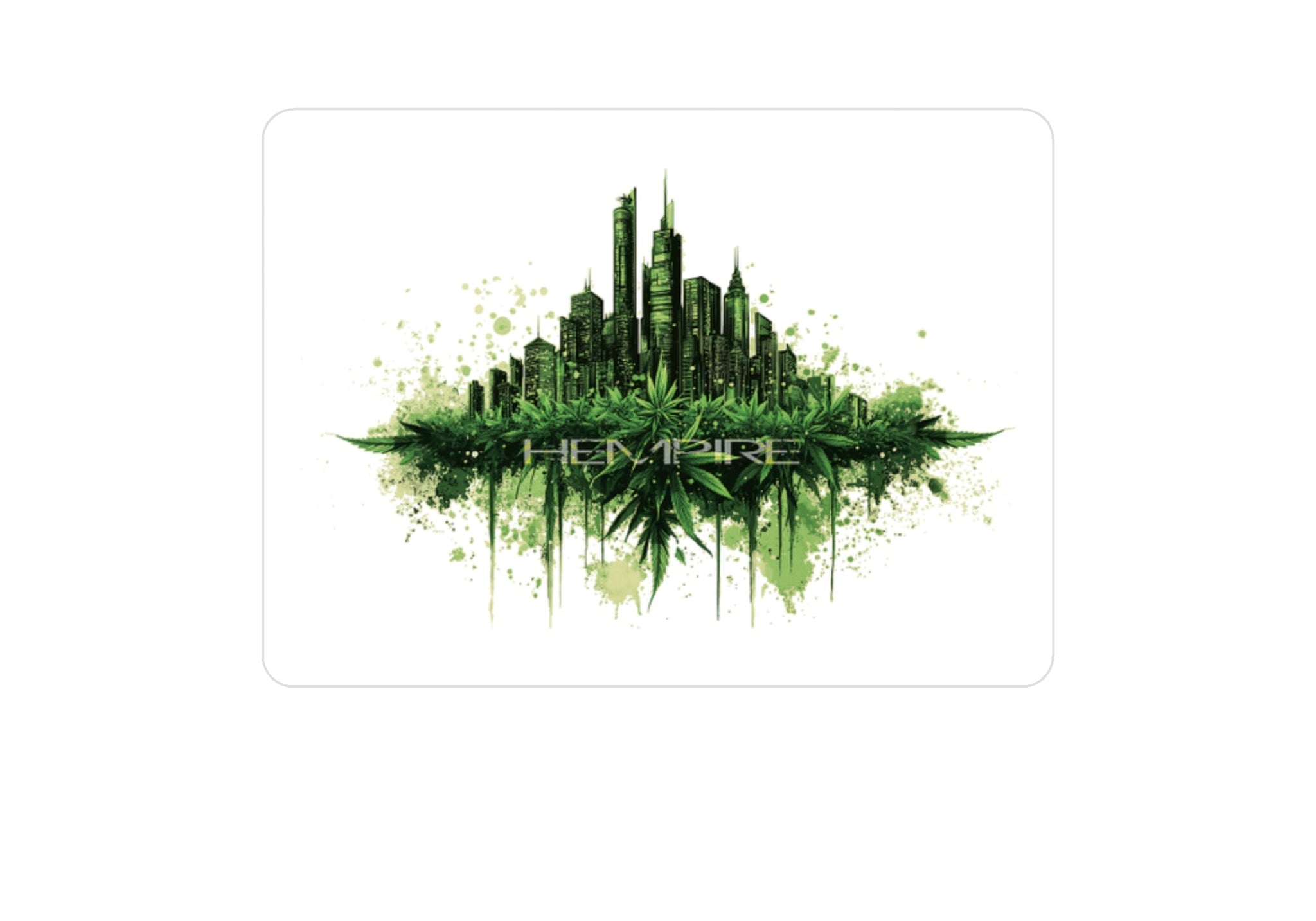 "Hempire Emerald City" Sticker - High Roller Games Inc