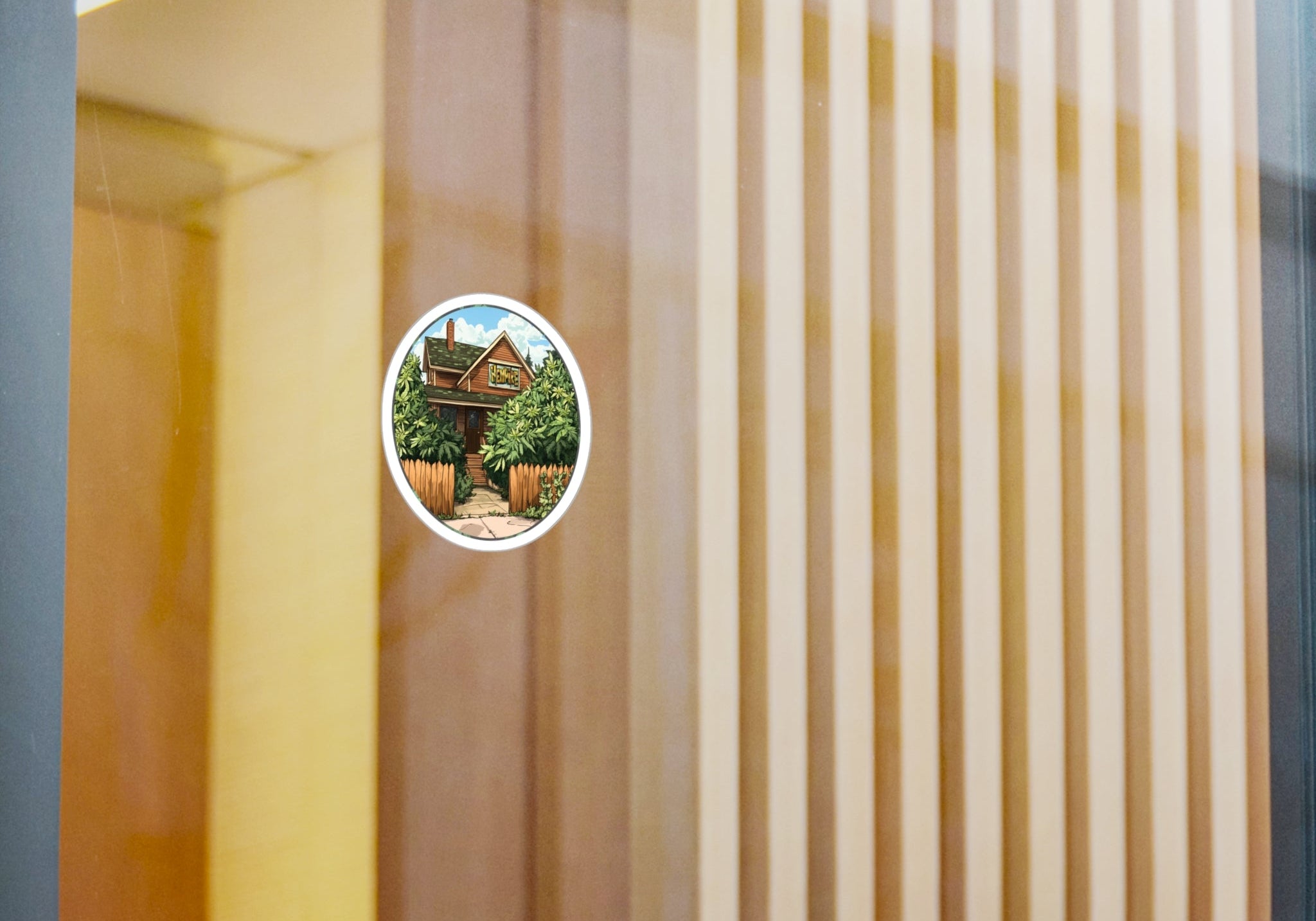 "Hempire House" Sticker - High Roller Games Inc