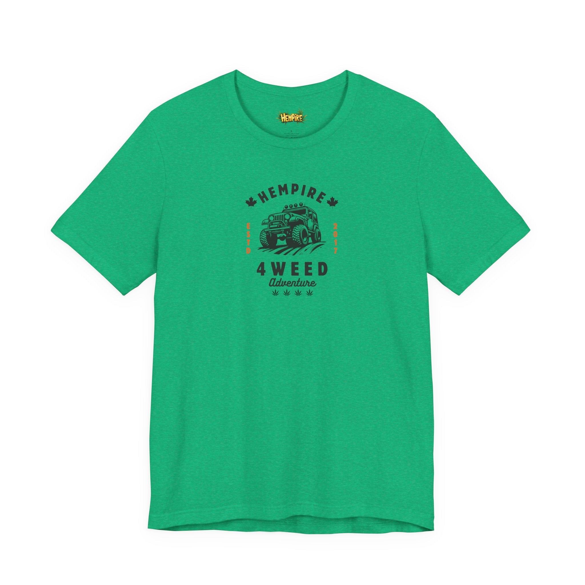 "Hempire Jeep" Short Sleeve Tee - High Roller Games Inc